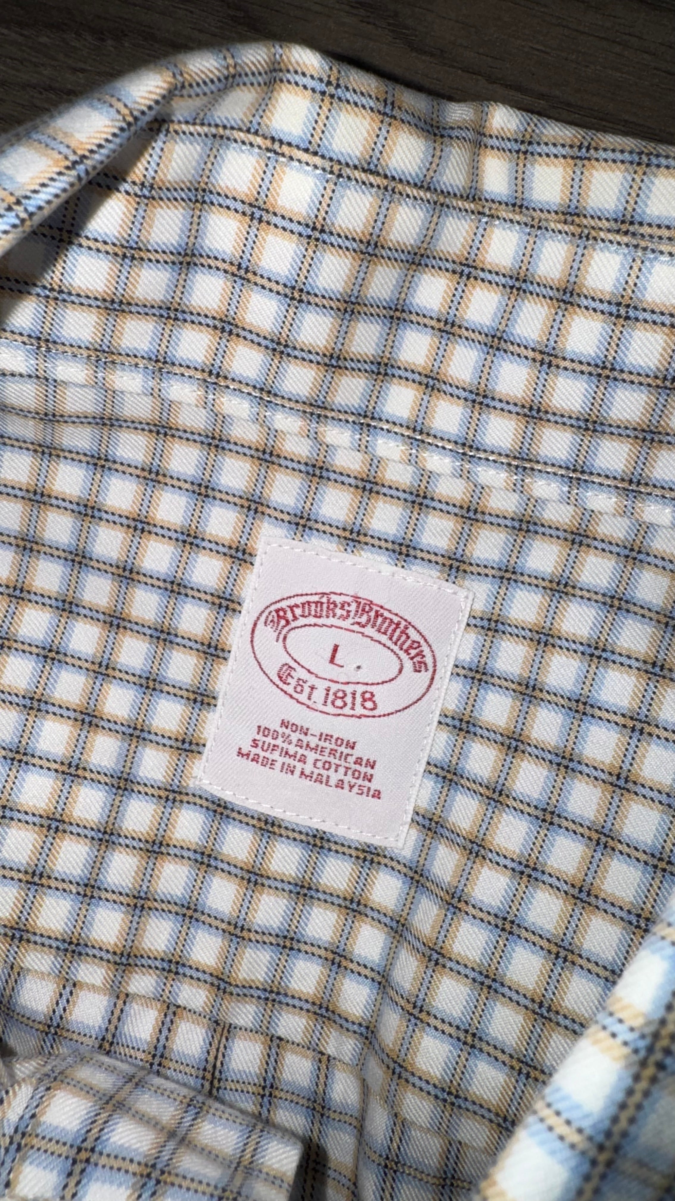 CAMISA BROOKS BROTHERS