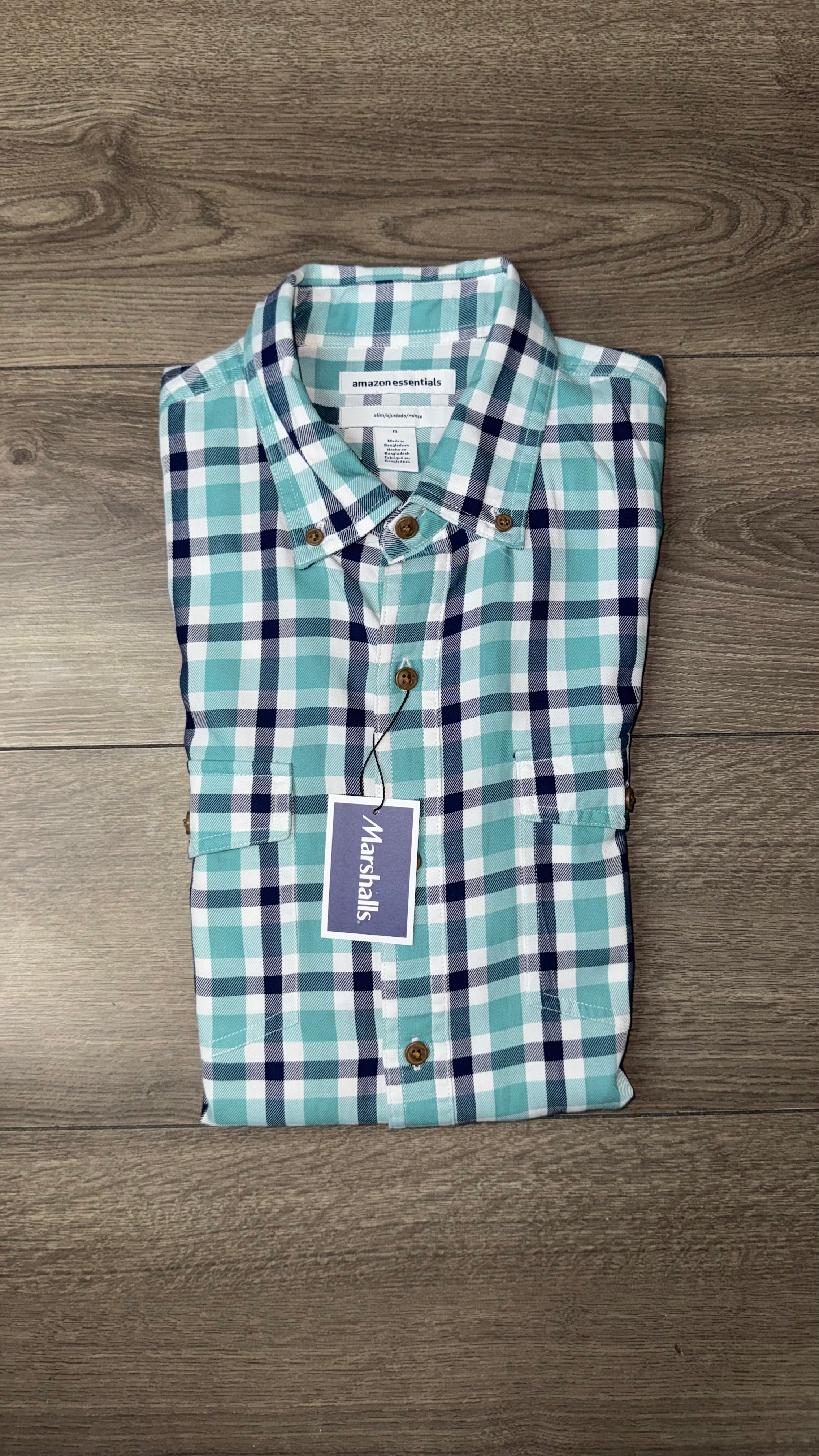 CAMISA AMAZON ESSENTIALS