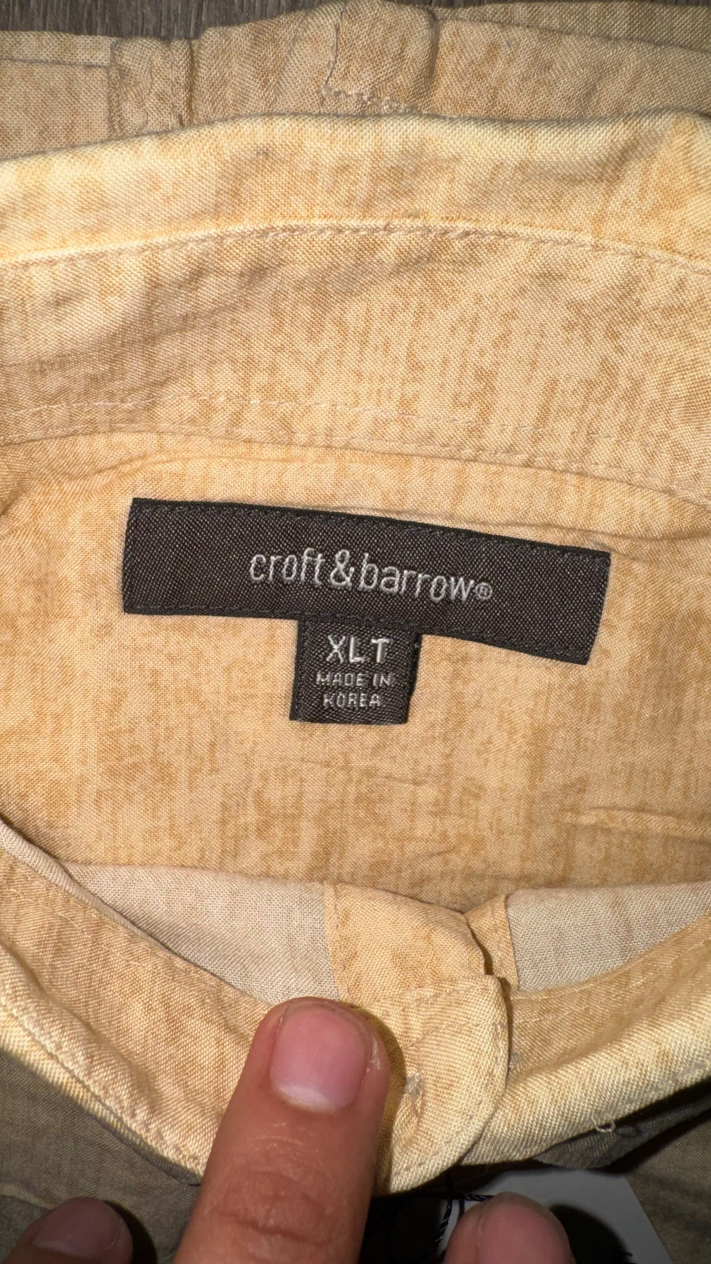 CAMISA CROFT&BARROW