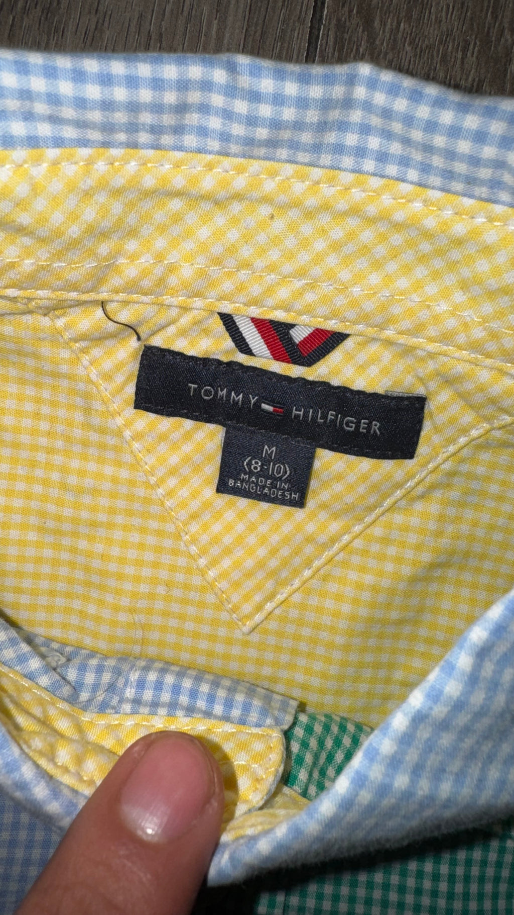 CAMISA NIÑO TOMMY HILFIGER