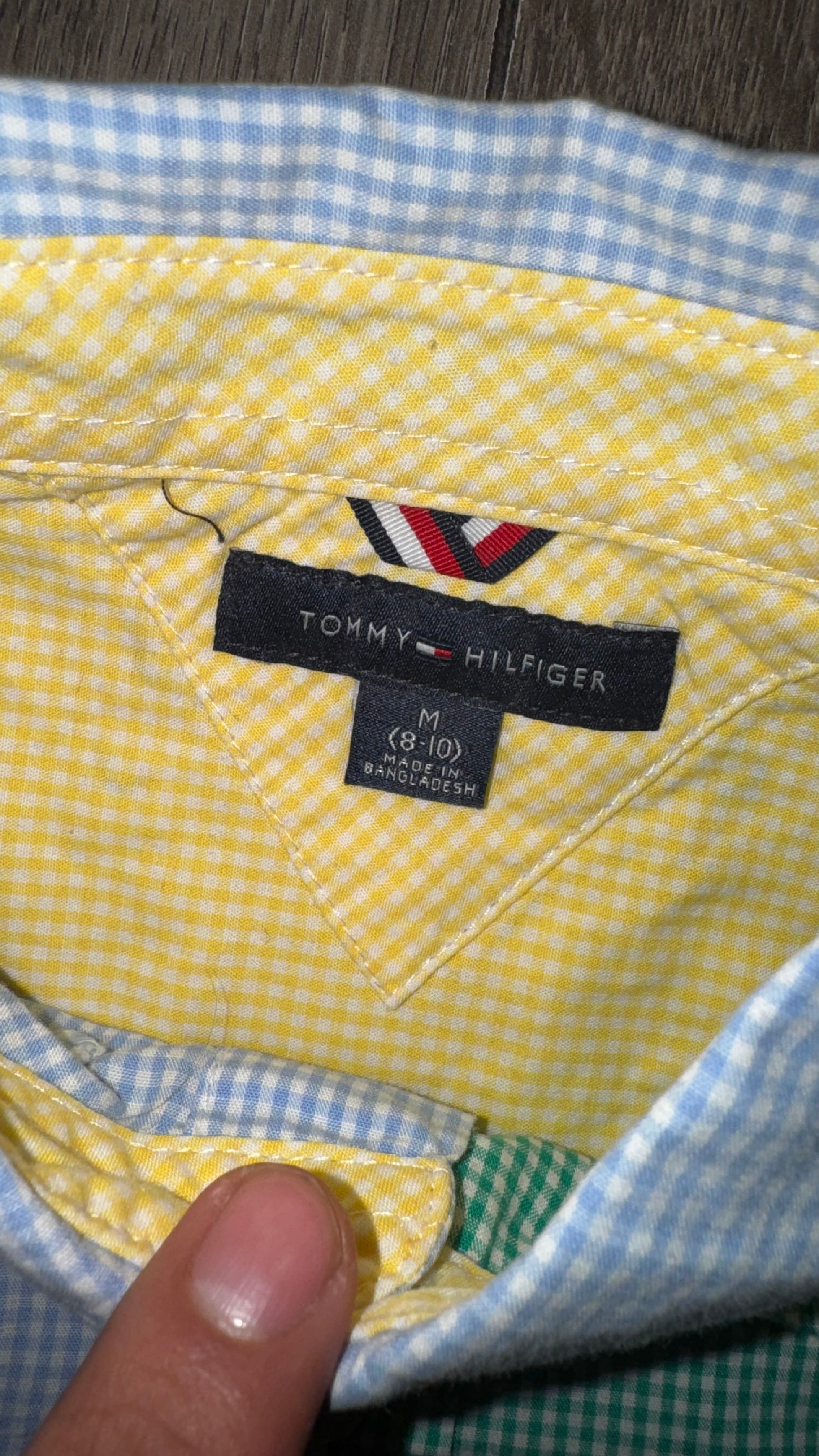CAMISA NIÑO TOMMY HILFIGER