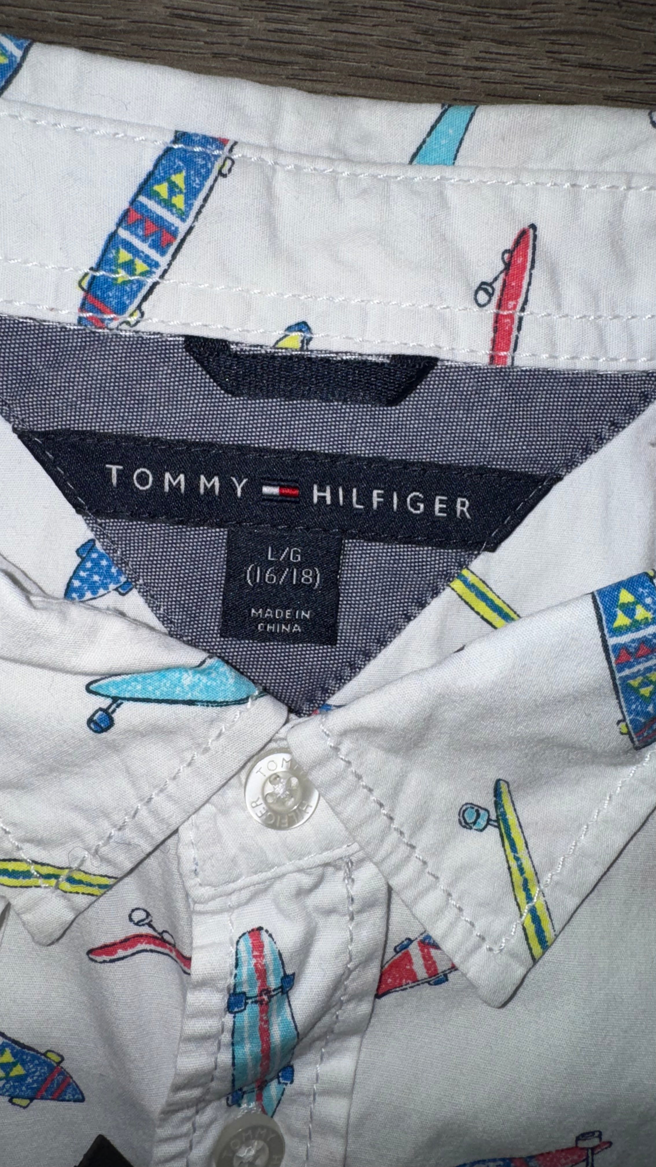 CAMISA NIÑO TOMMY HILFIGER
