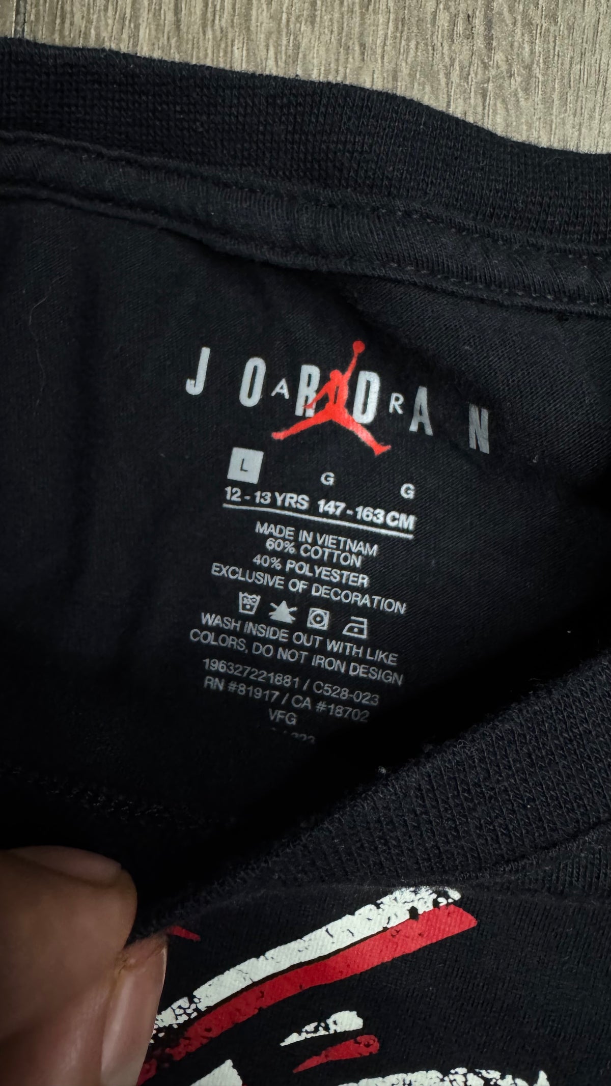 PLAYERA NIÑO AIR JORDAN