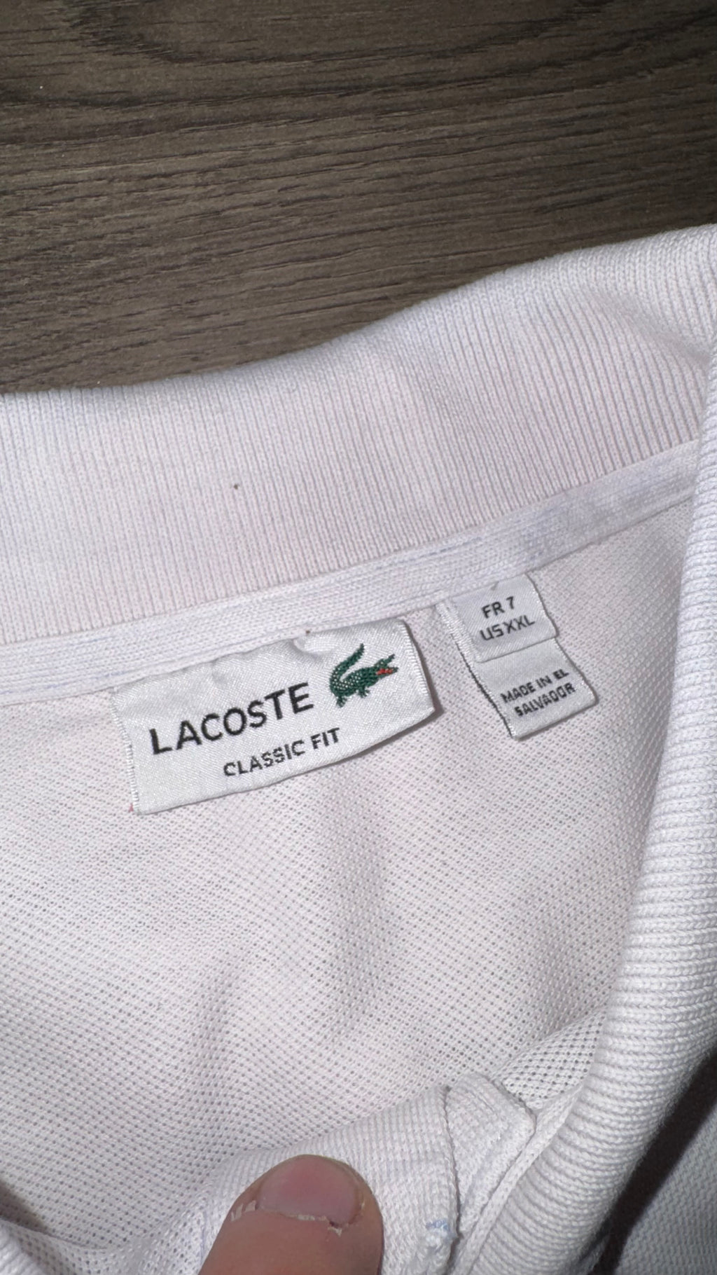 PLAYERA LACOSTE