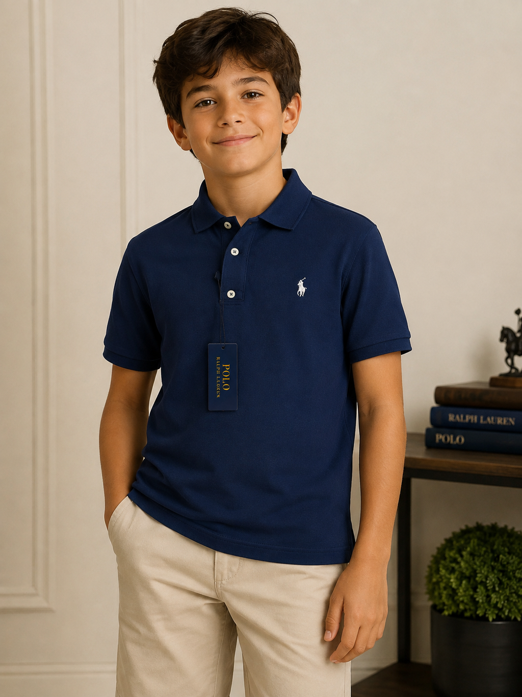 PLAYERA NIÑO RALPH LAUREN