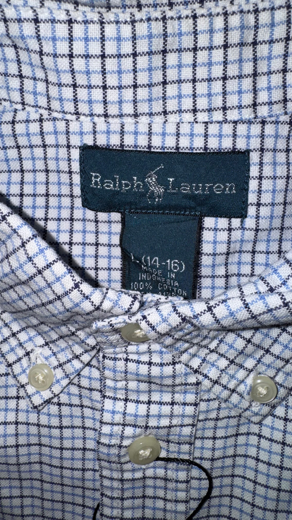 CAMISA NIÑO RALPH LAUREN