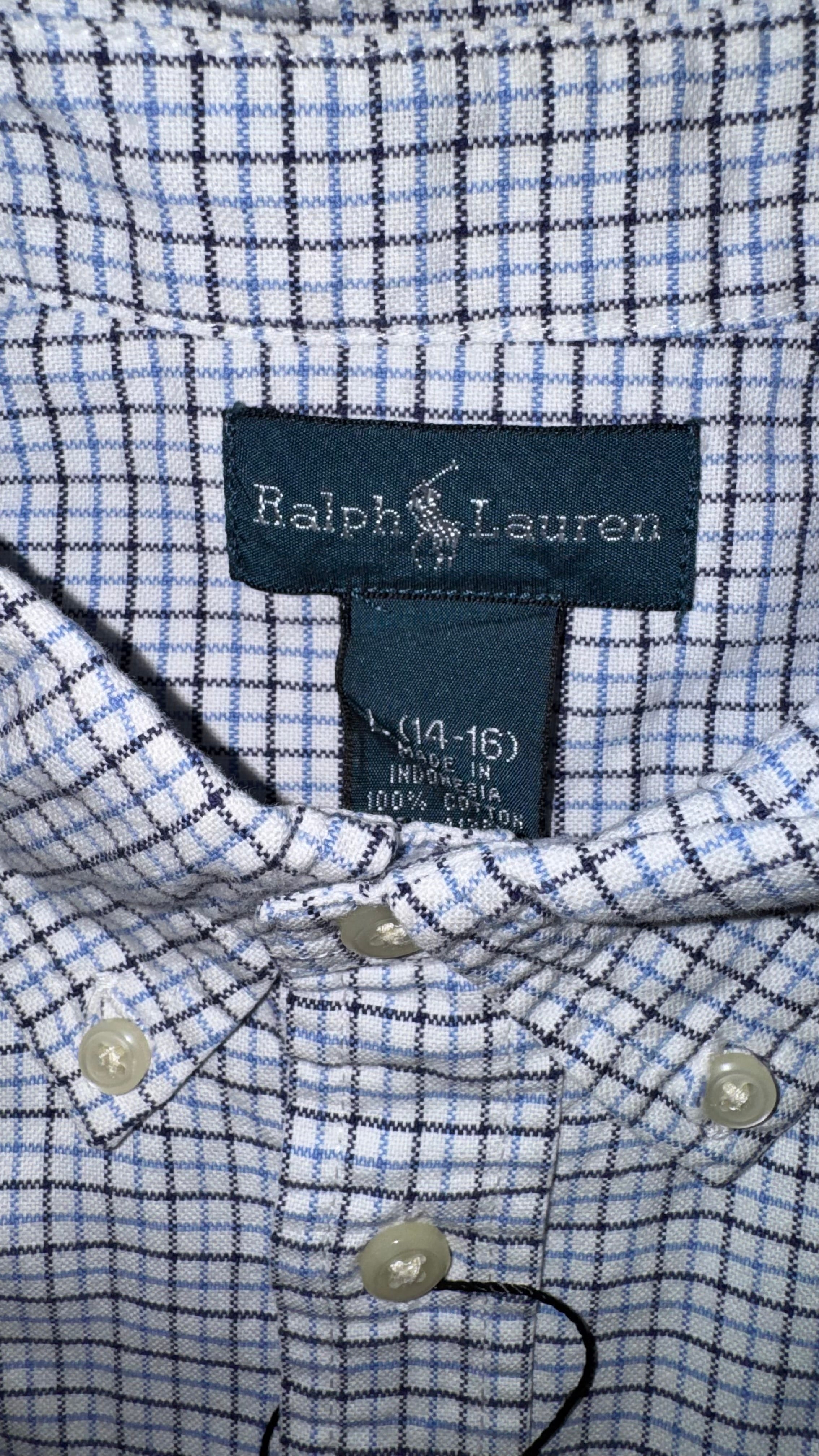 CAMISA NIÑO RALPH LAUREN