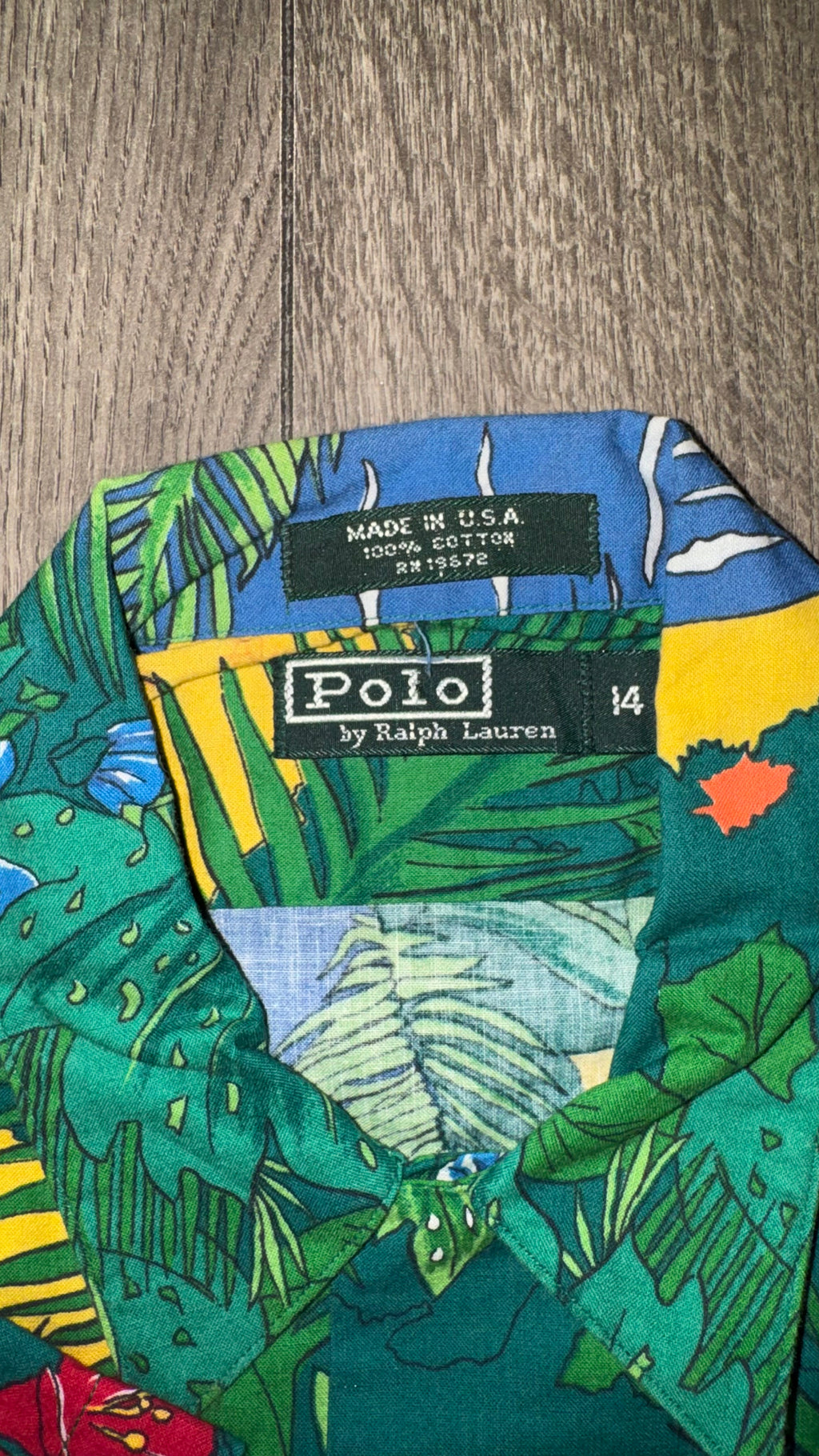 CAMISA NIÑO RALPH LAUREN