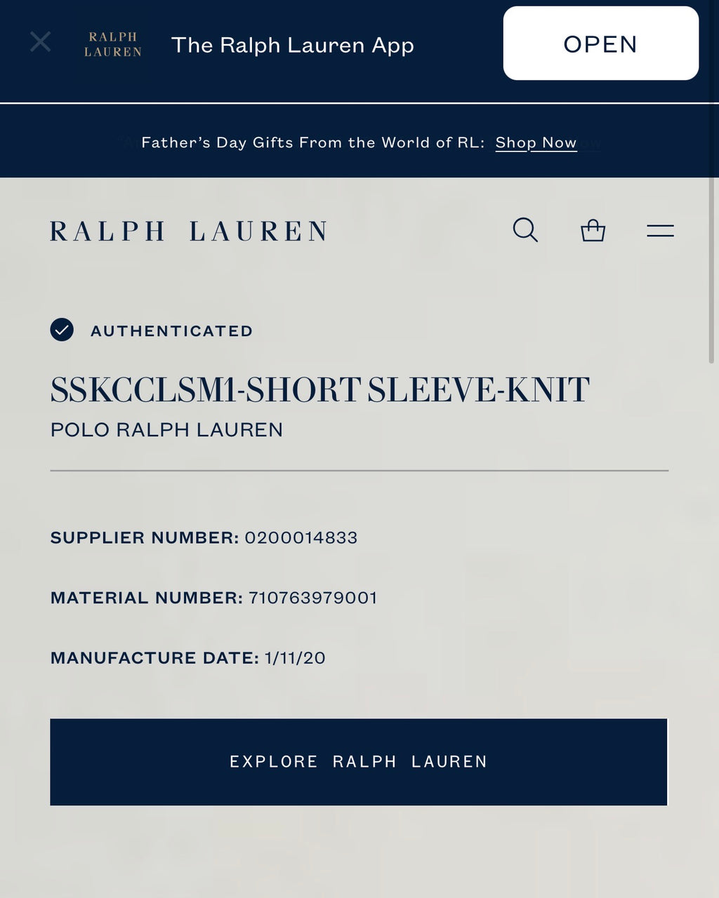 PLAYERA RALPH LAUREN
