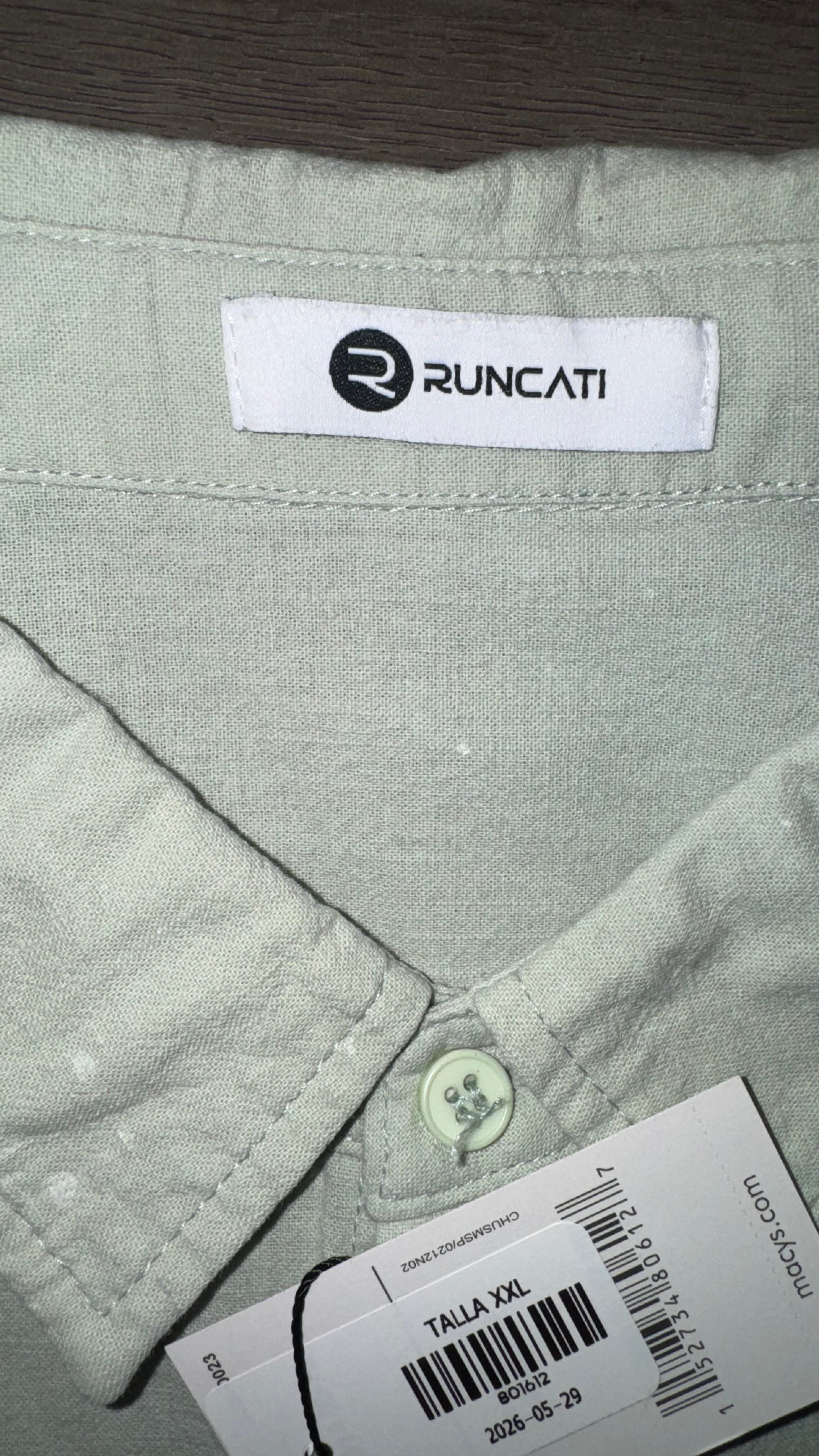 CAMISA RUNCATI
