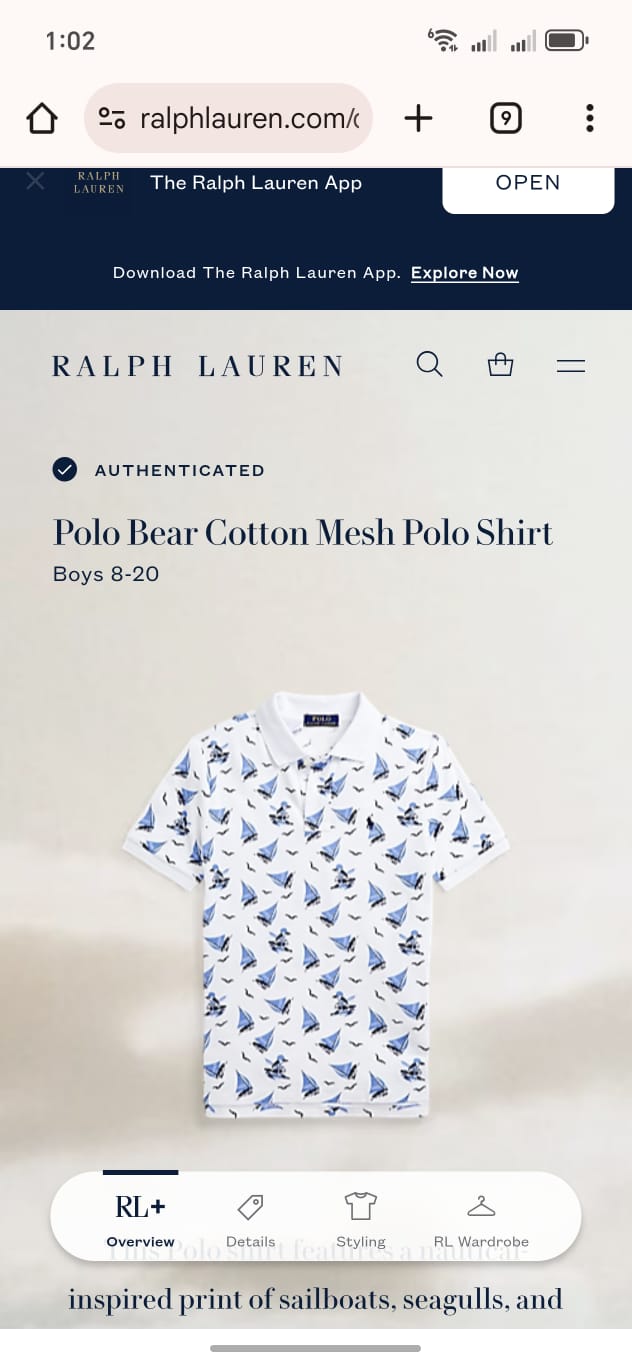 PLAYERA RALPH LAUREN