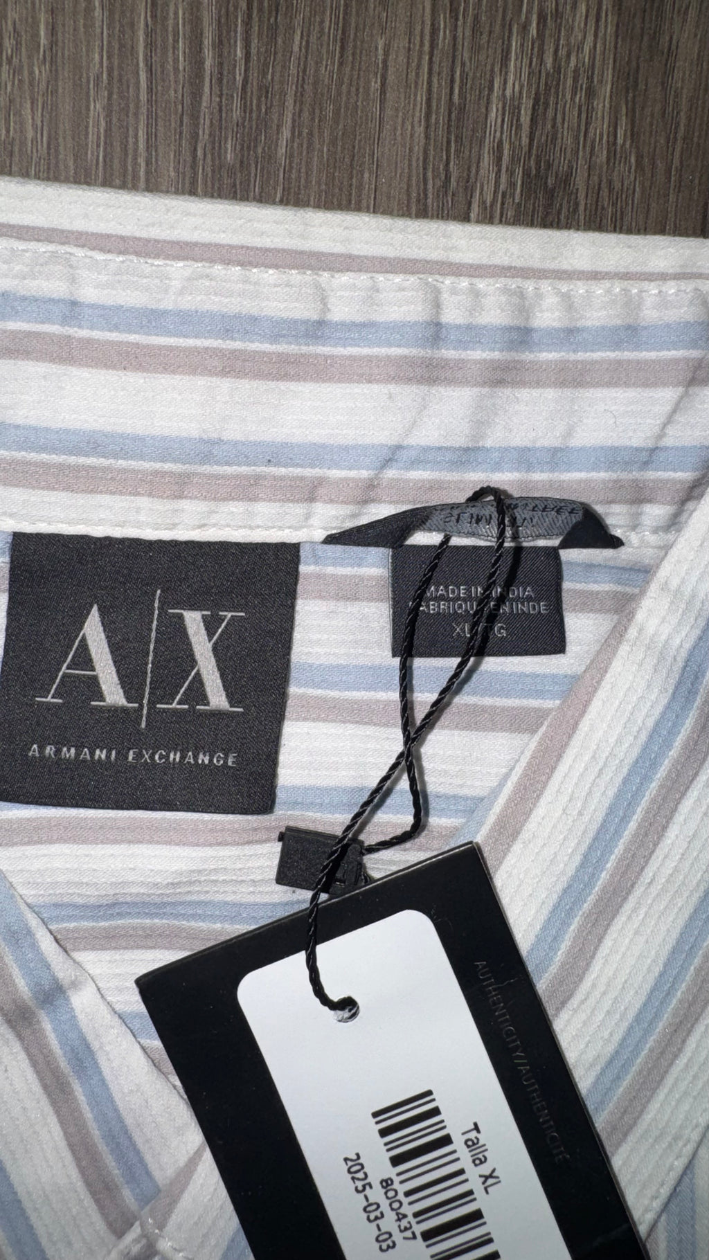 CAMISA ARMANI EXCHANGE