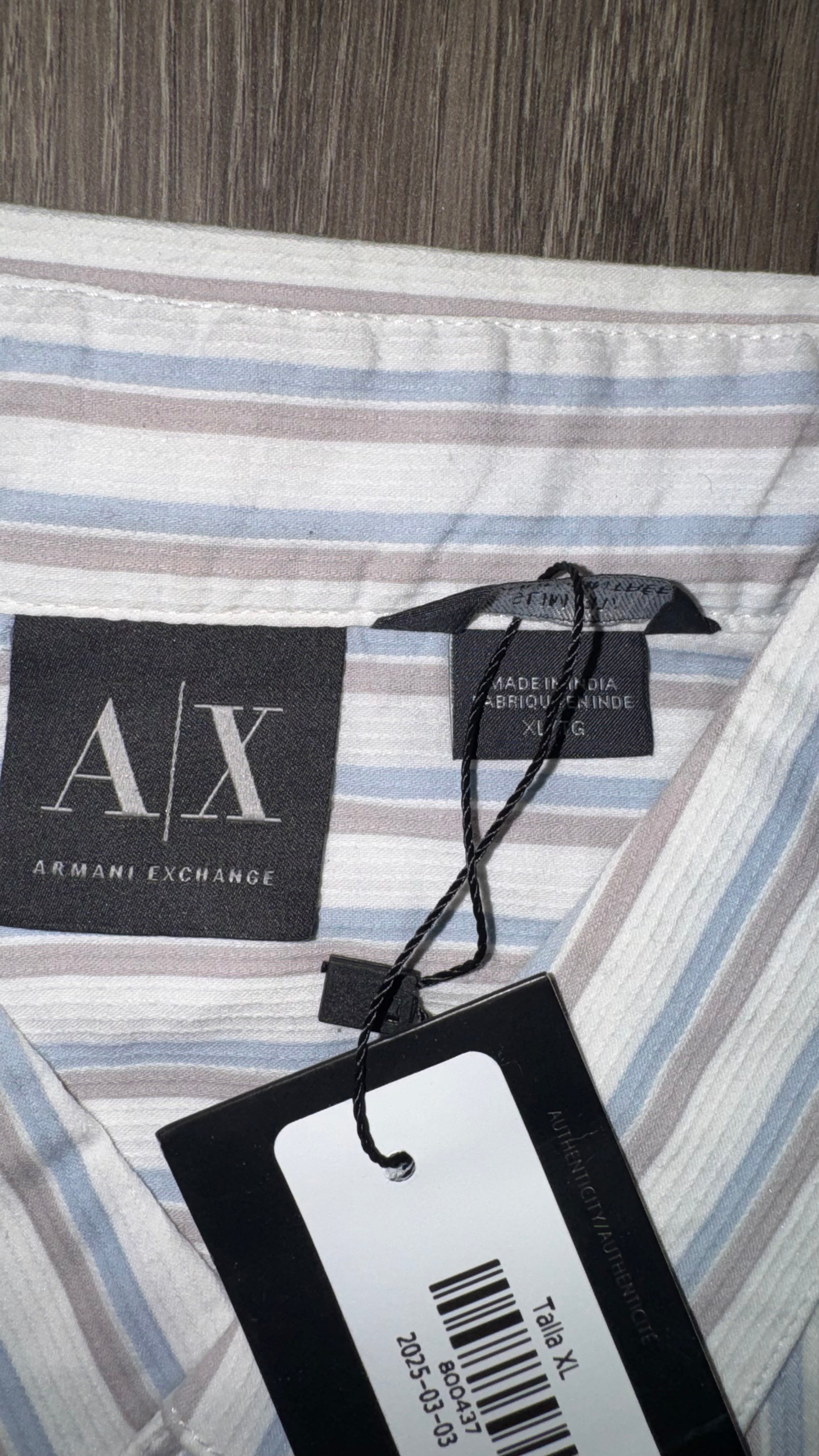 CAMISA ARMANI EXCHANGE
