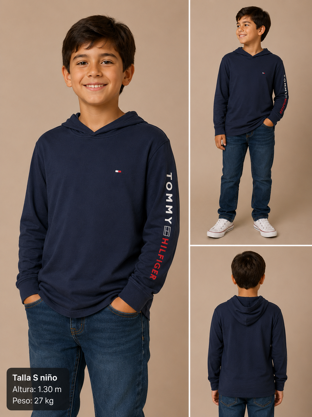 SUDADERA NIÑO TOMMY HILFIGER