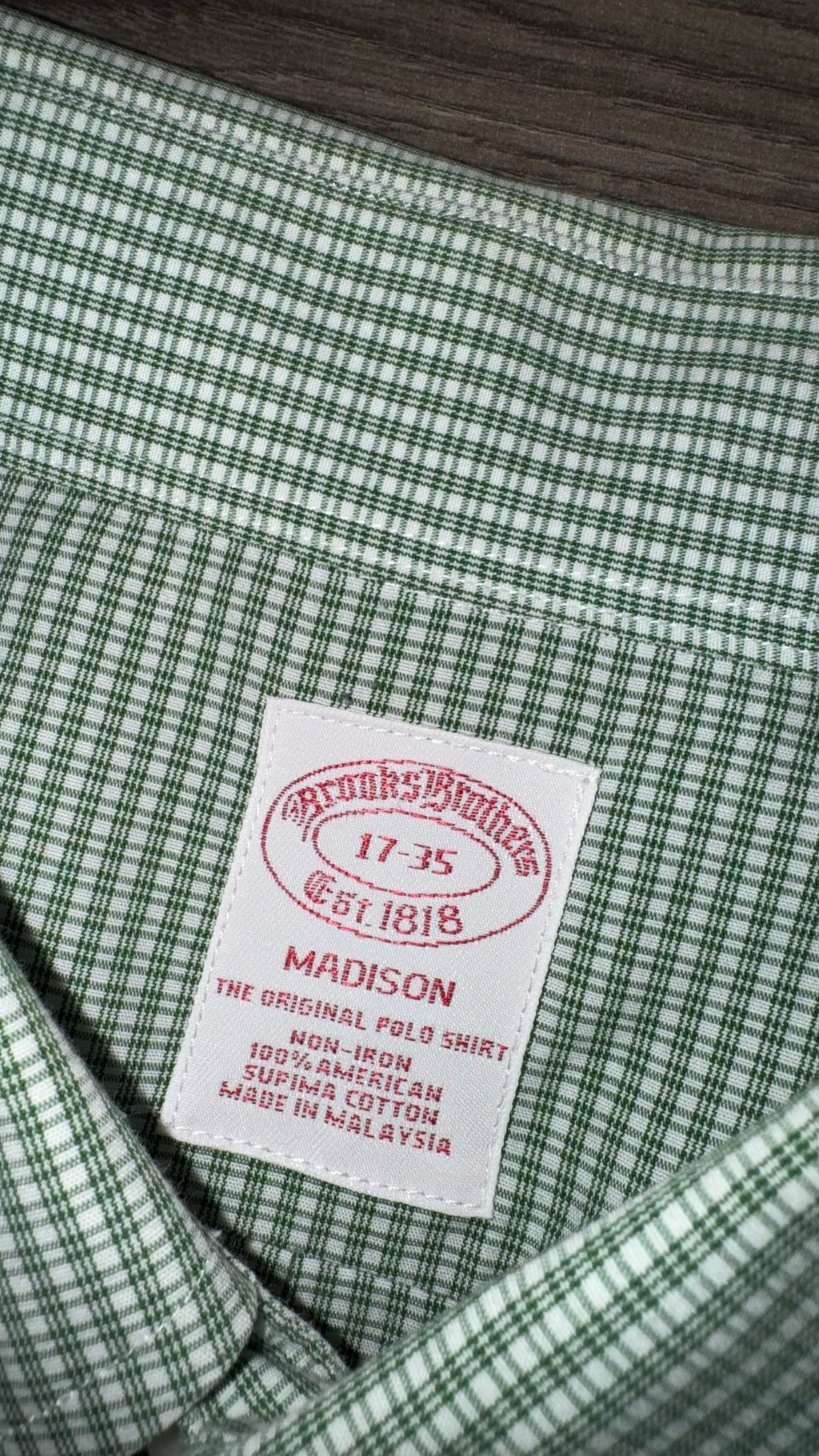CAMISA BROOKS BROTHERS