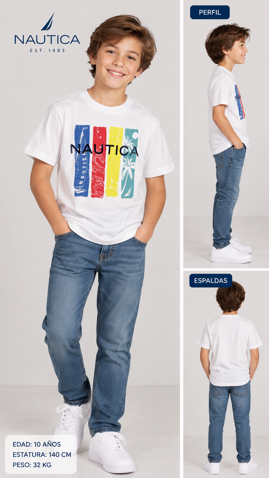 PLAYERA NIÑO NÁUTICA