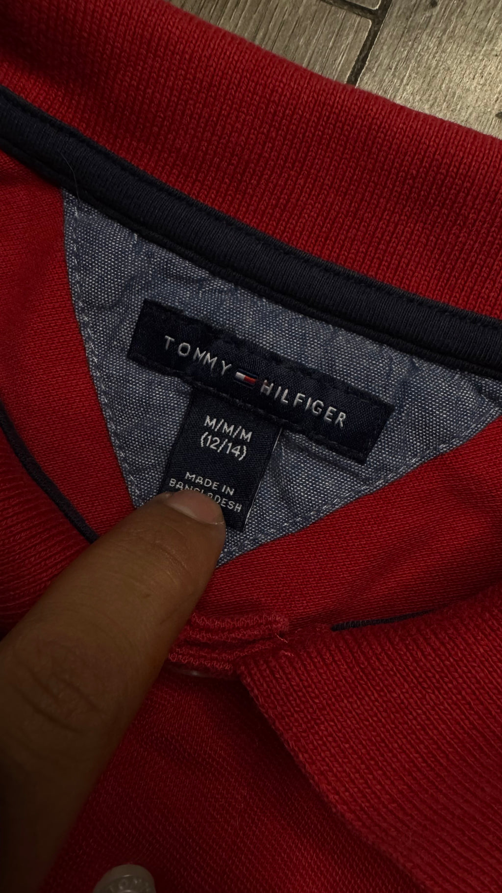 PLAYERA NIÑO TOMMY HILFIGER