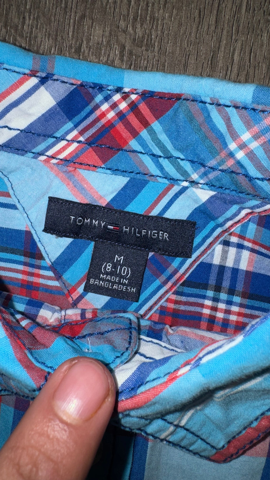 CAMISA NIÑO TOMMY HILFIGER