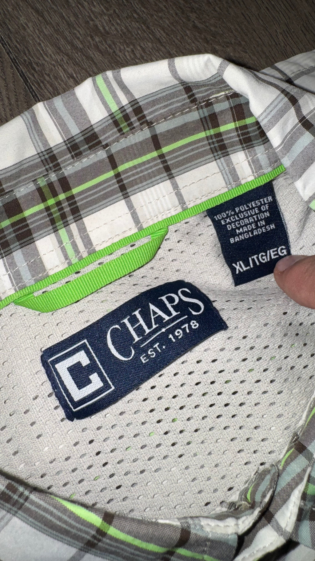 CAMISA CHAPS