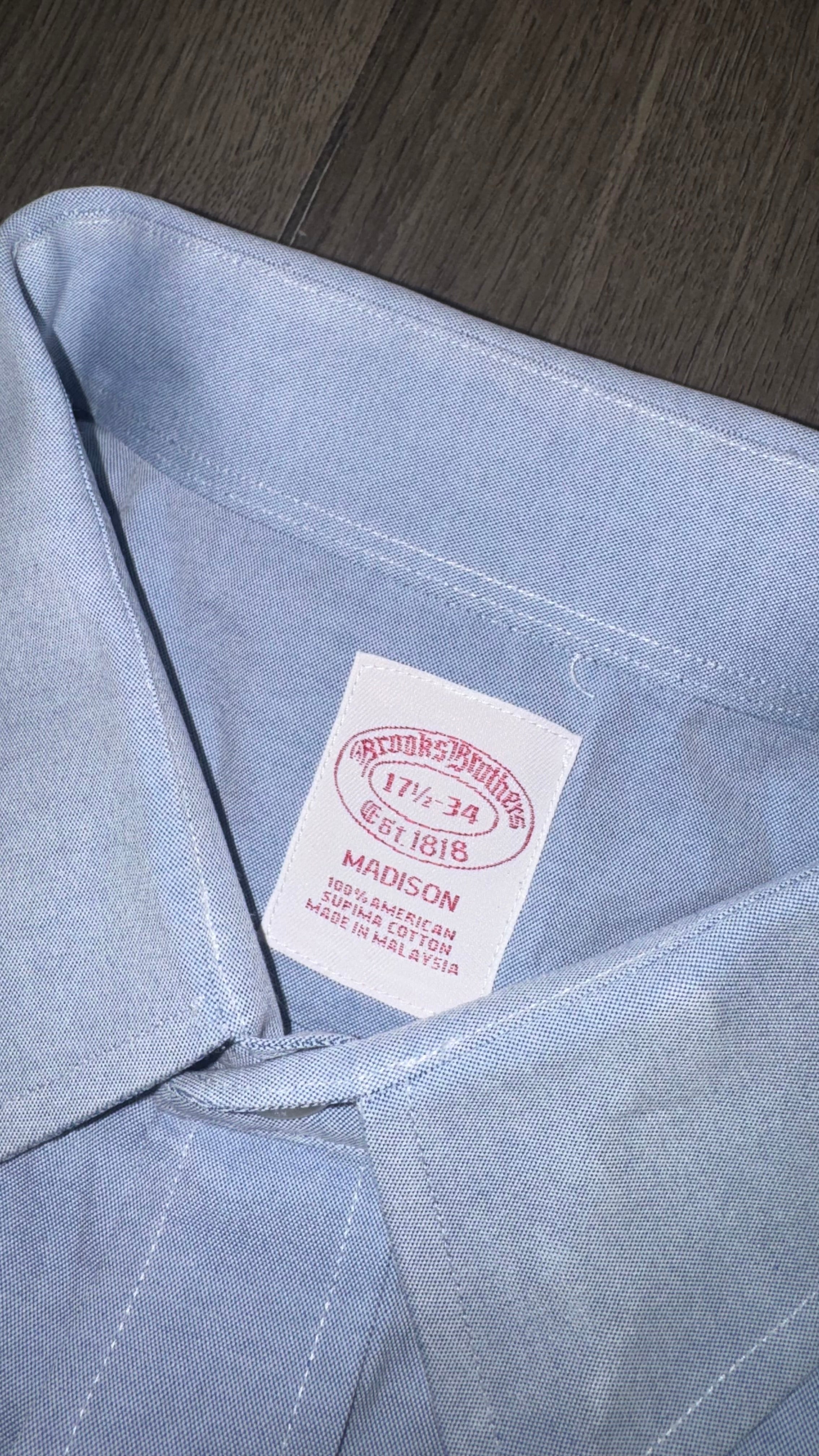 CAMISA BROOKS BROTHERS