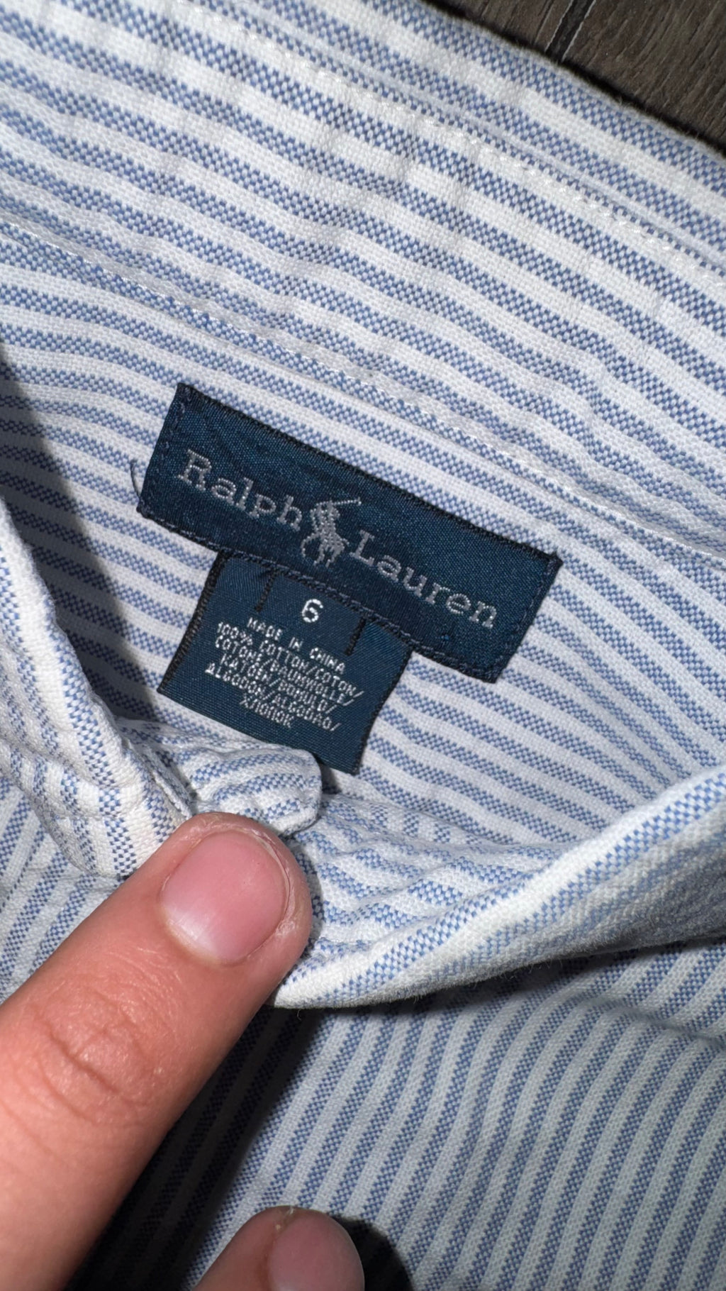 CAMISA NIÑO RALPH LAUREN