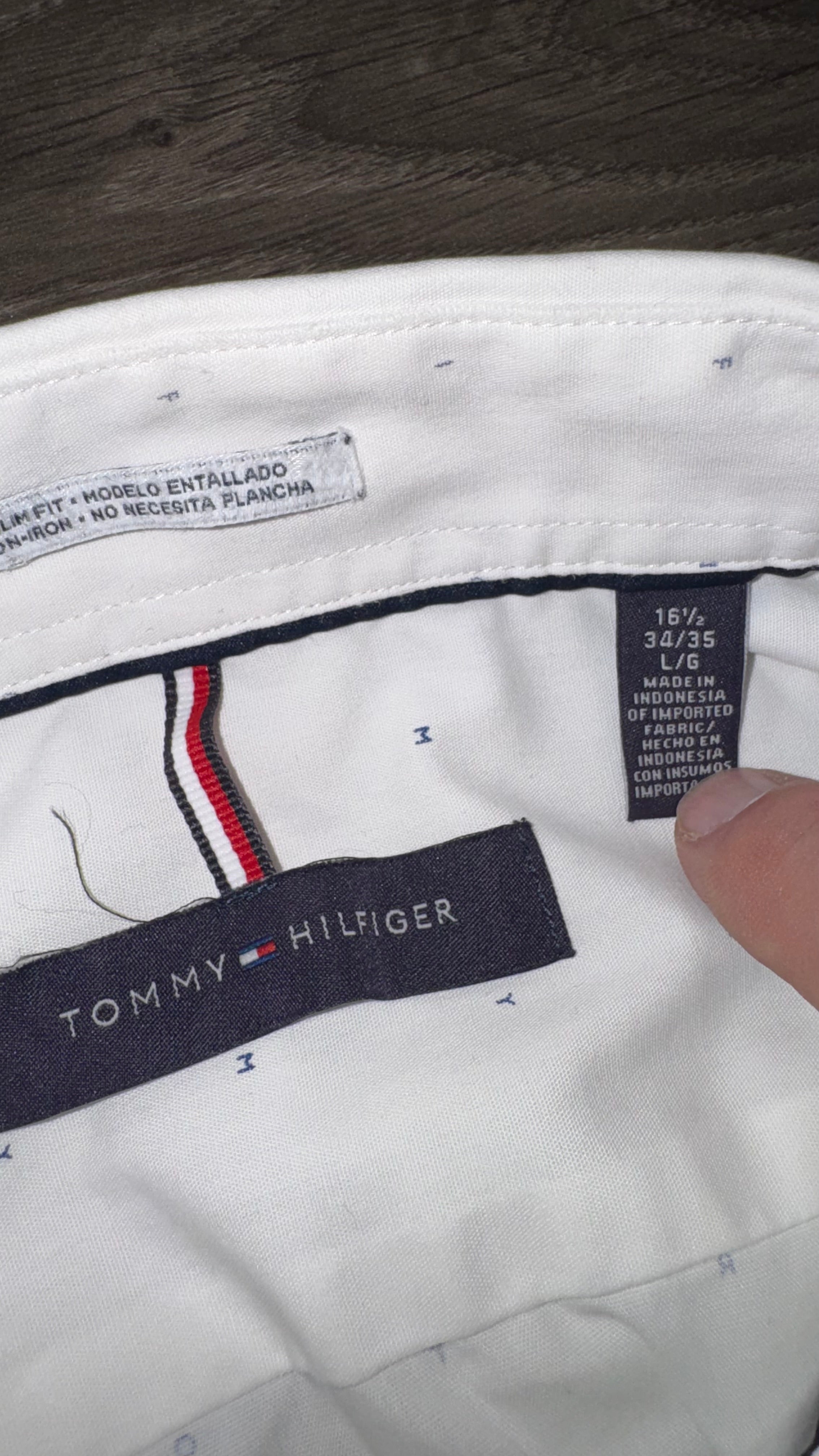 CAMISA TOMMY HILFIGER