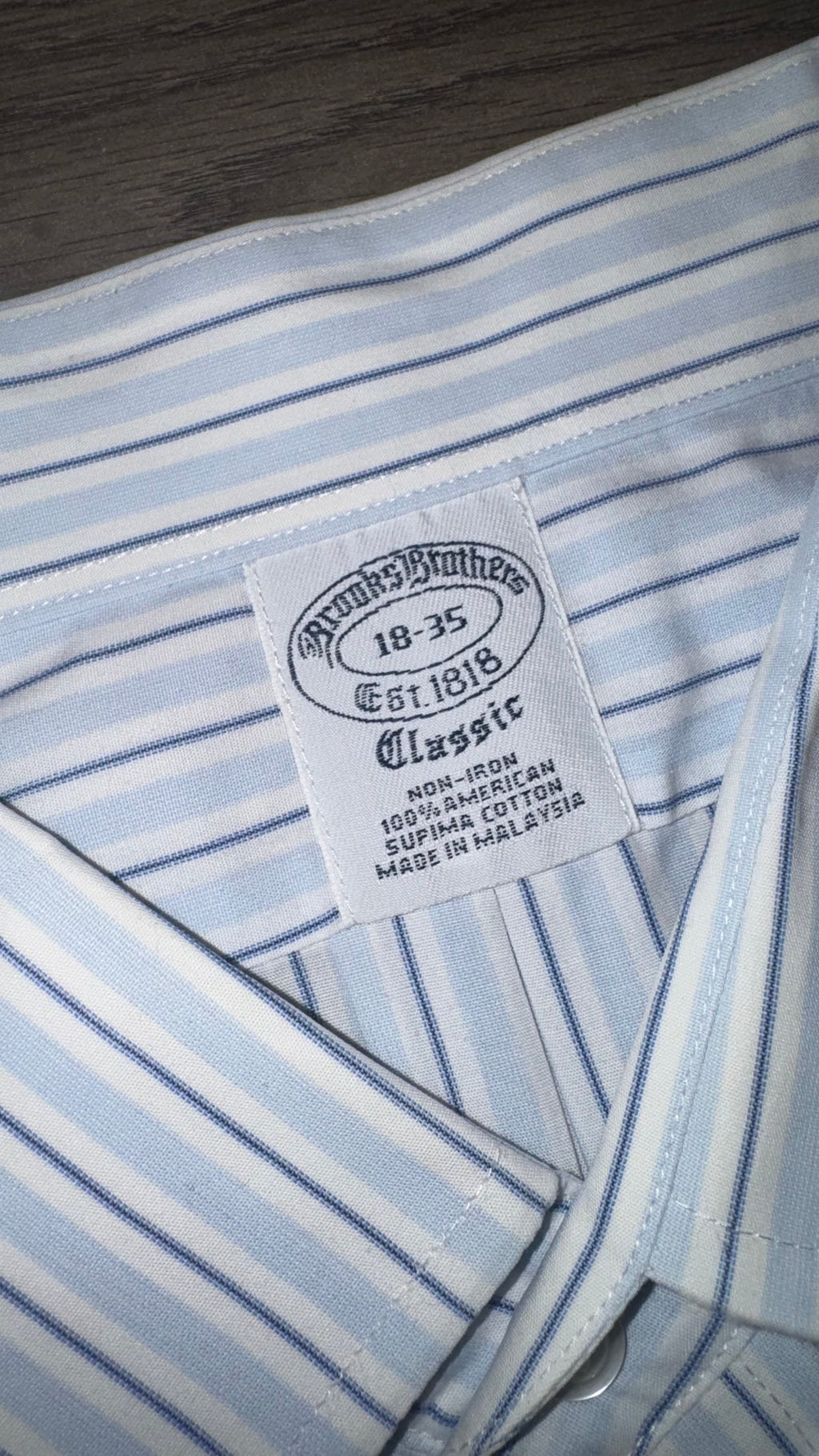 CAMISA BROOKS BROTHERS