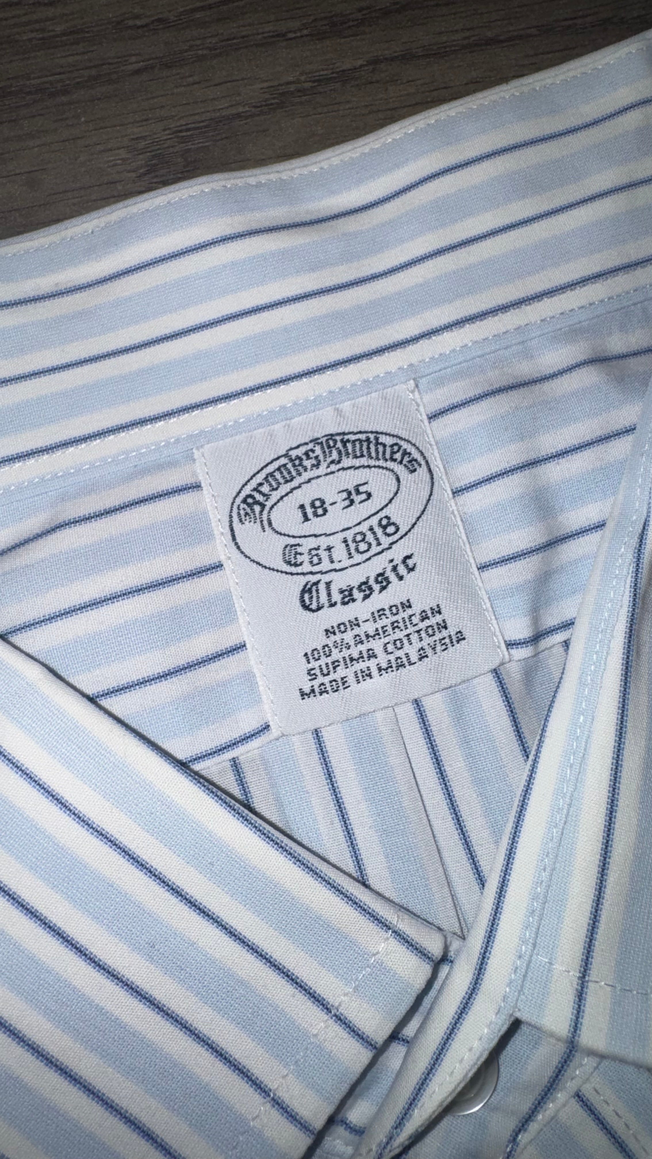 CAMISA BROOKS BROTHERS