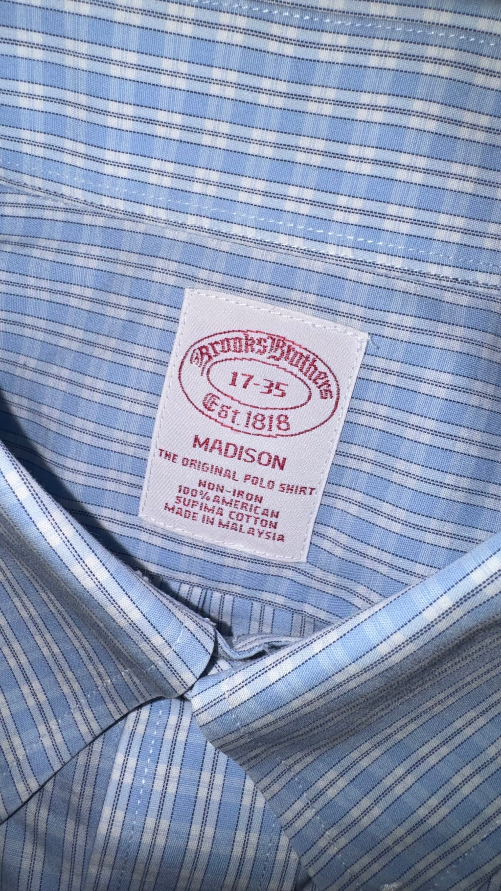 CAMISA BROOKS BROTHERS