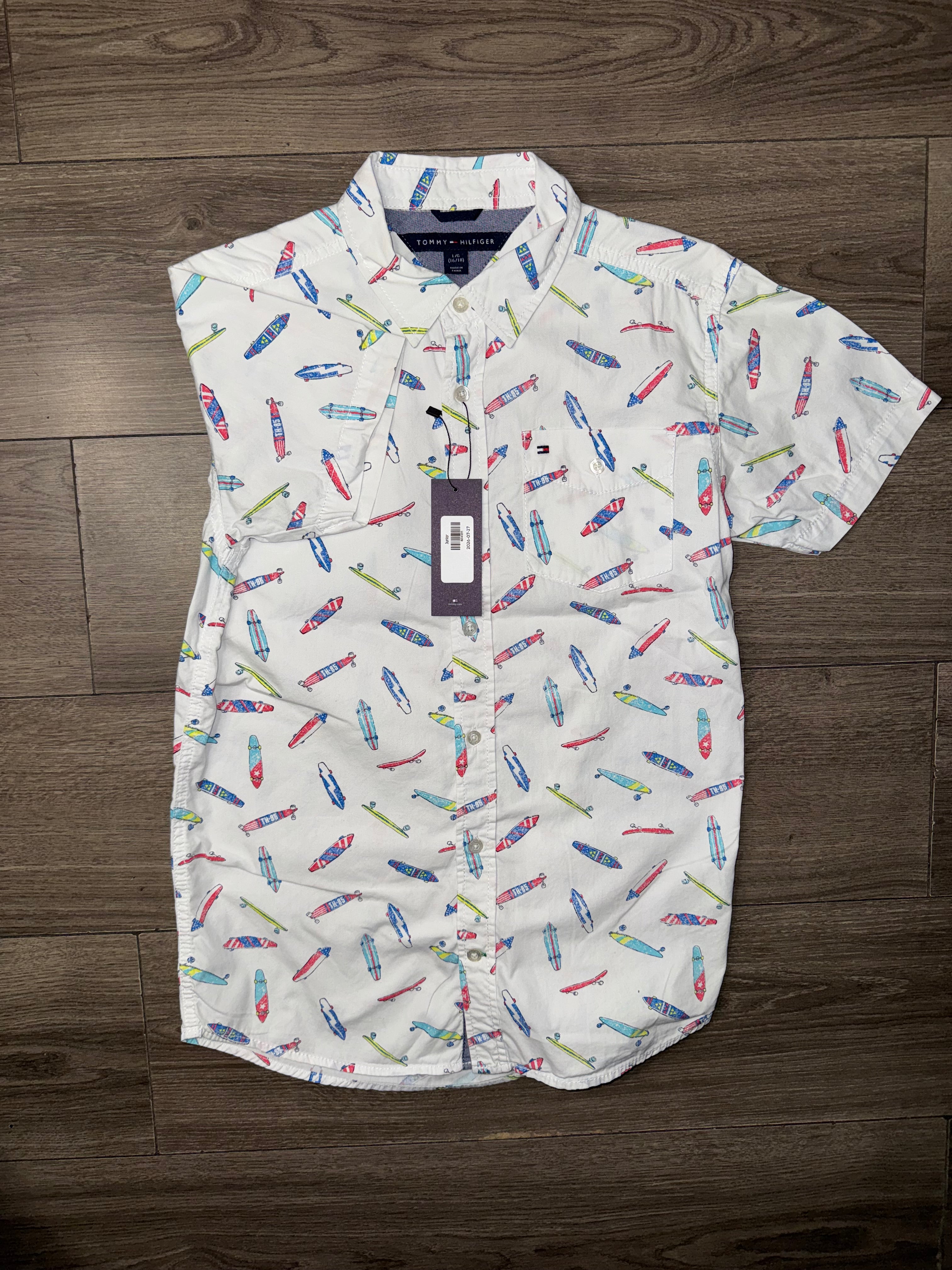 CAMISA NIÑO TOMMY HILFIGER