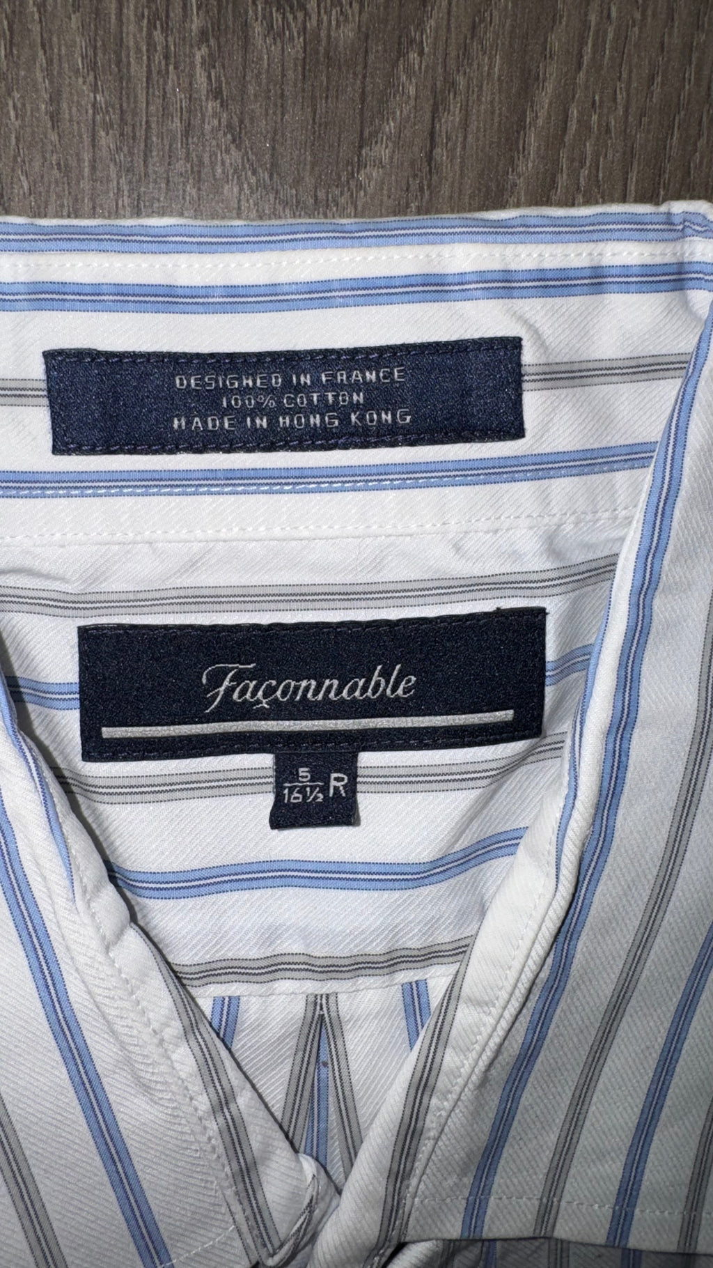 CAMISA FACONNABLE
