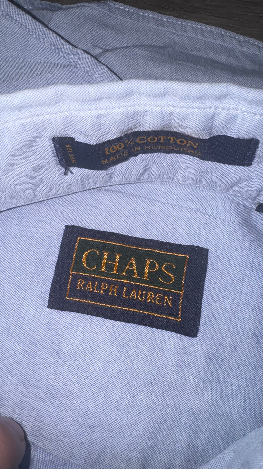 CAMISA CHAPS