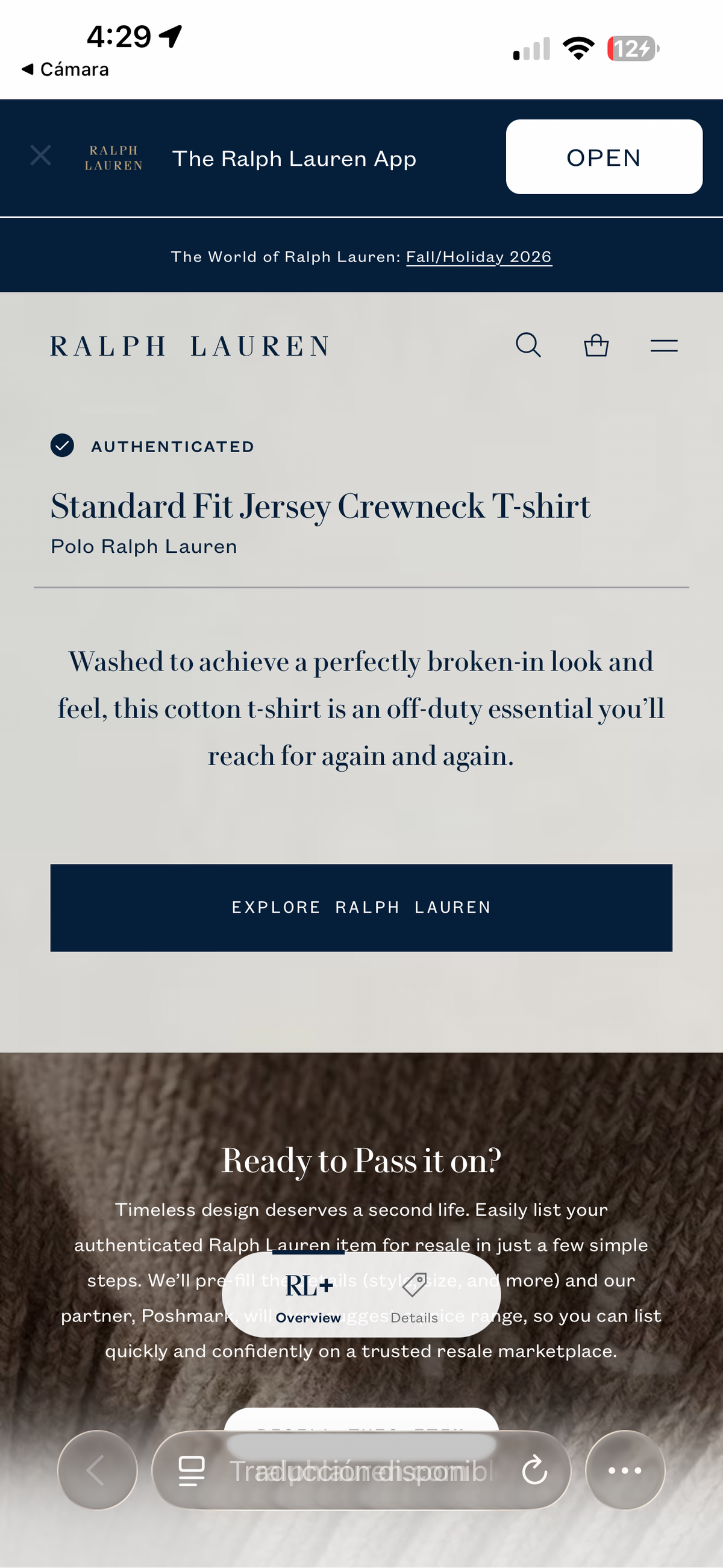 PLAYERA RALPH LAUREN