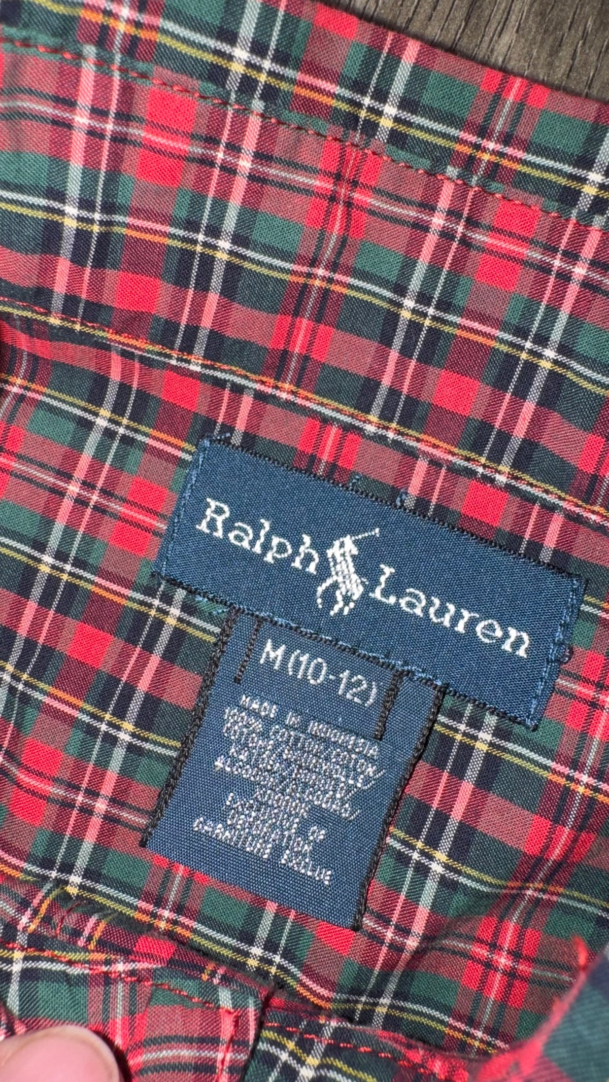 CAMISA NIÑO RALPH LAUREN