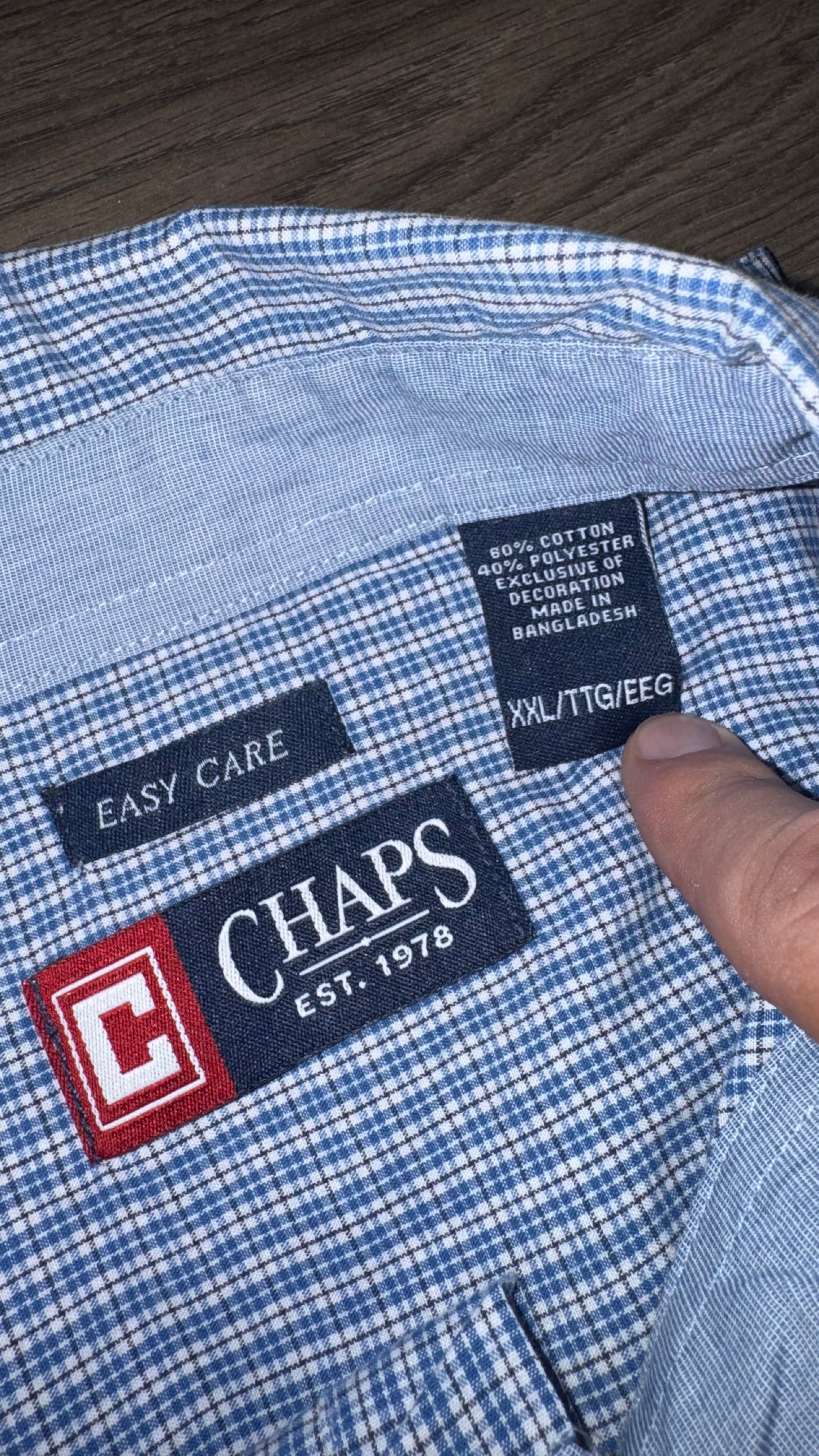 CAMISA CHAPS