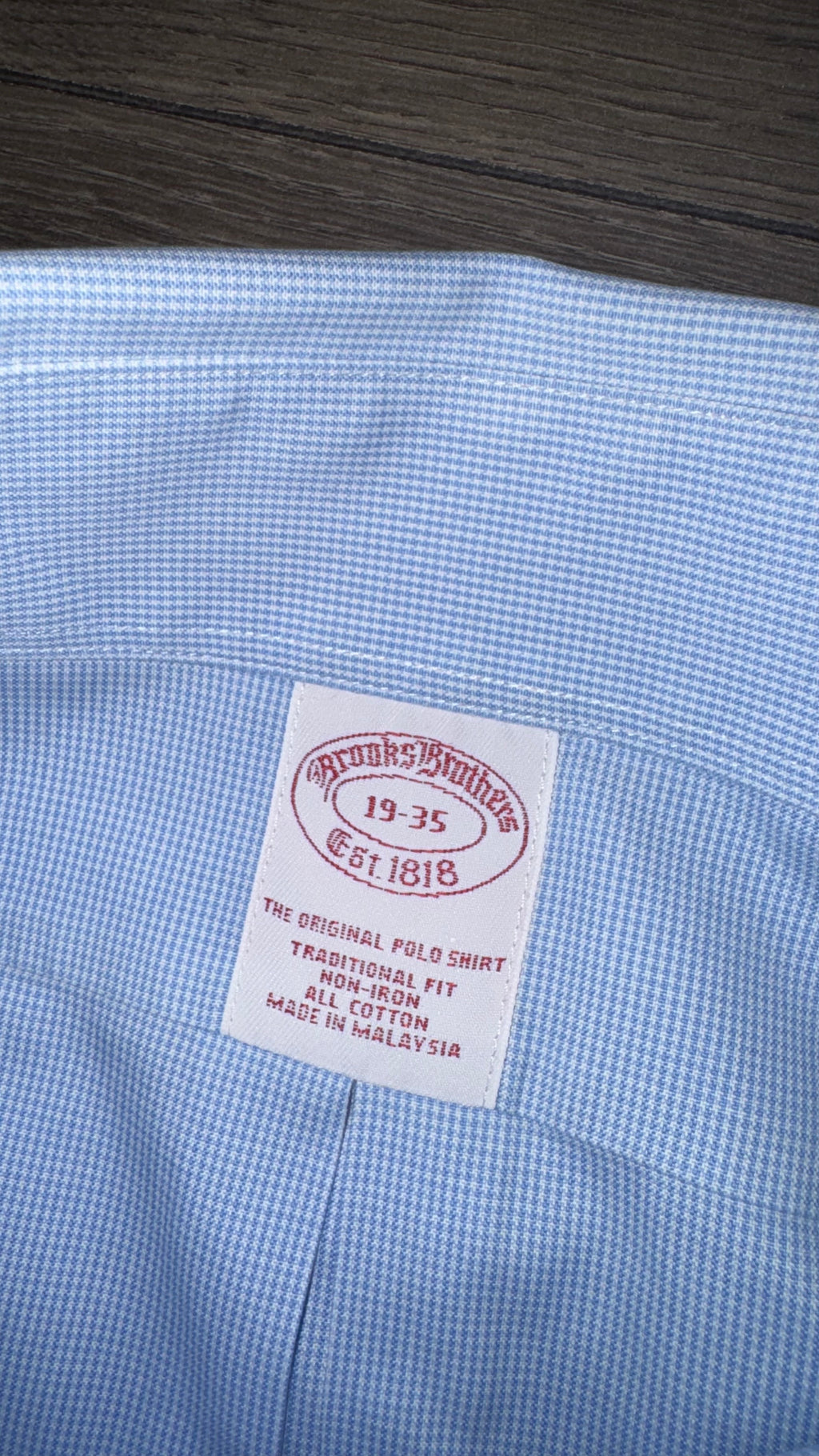 CAMISA BROOKS BROTHERS