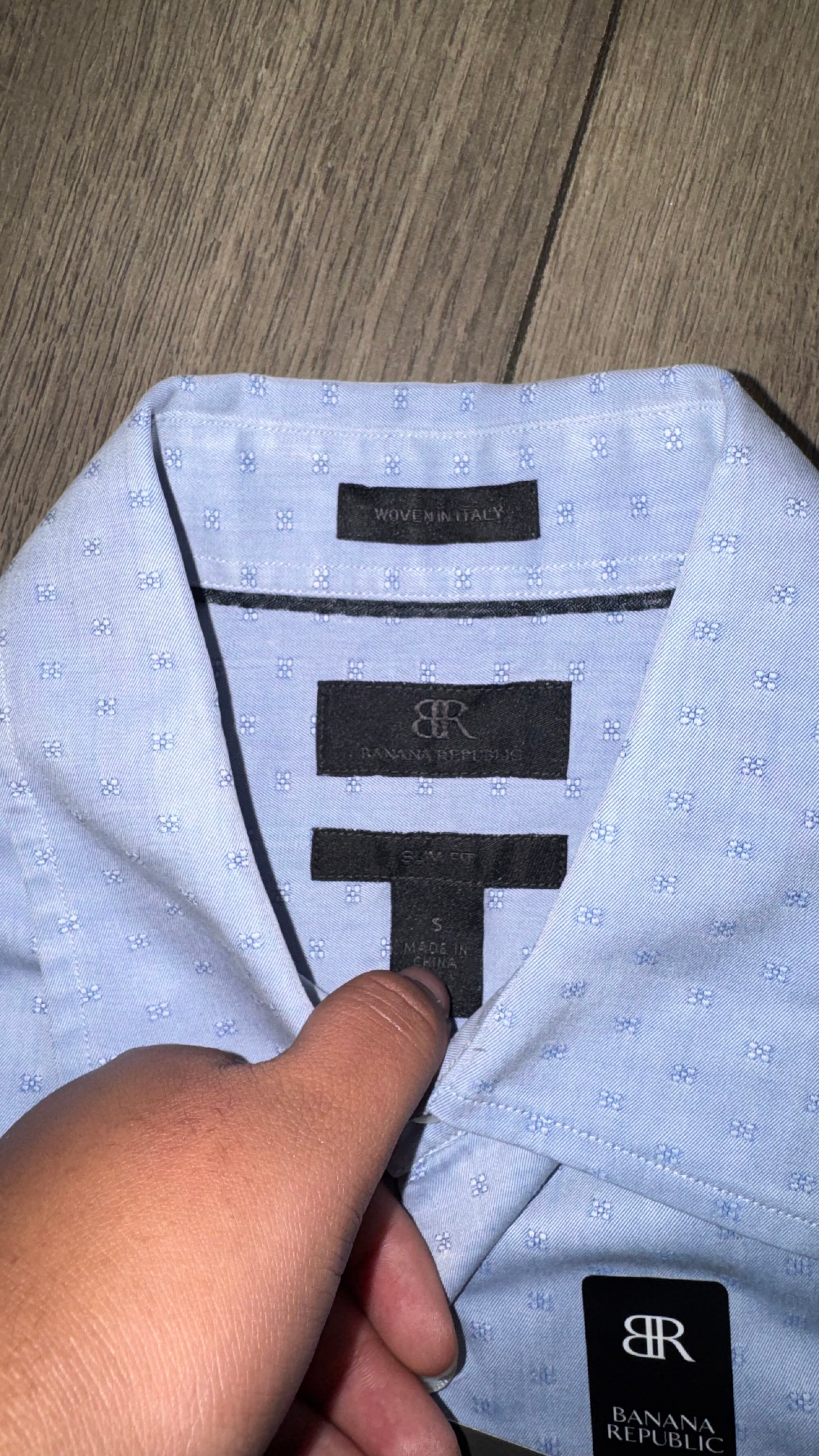 S CAMISA BANANA REPUBLIC