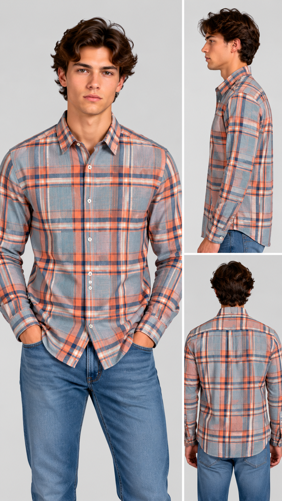 CAMISA DENIM & FLOWER