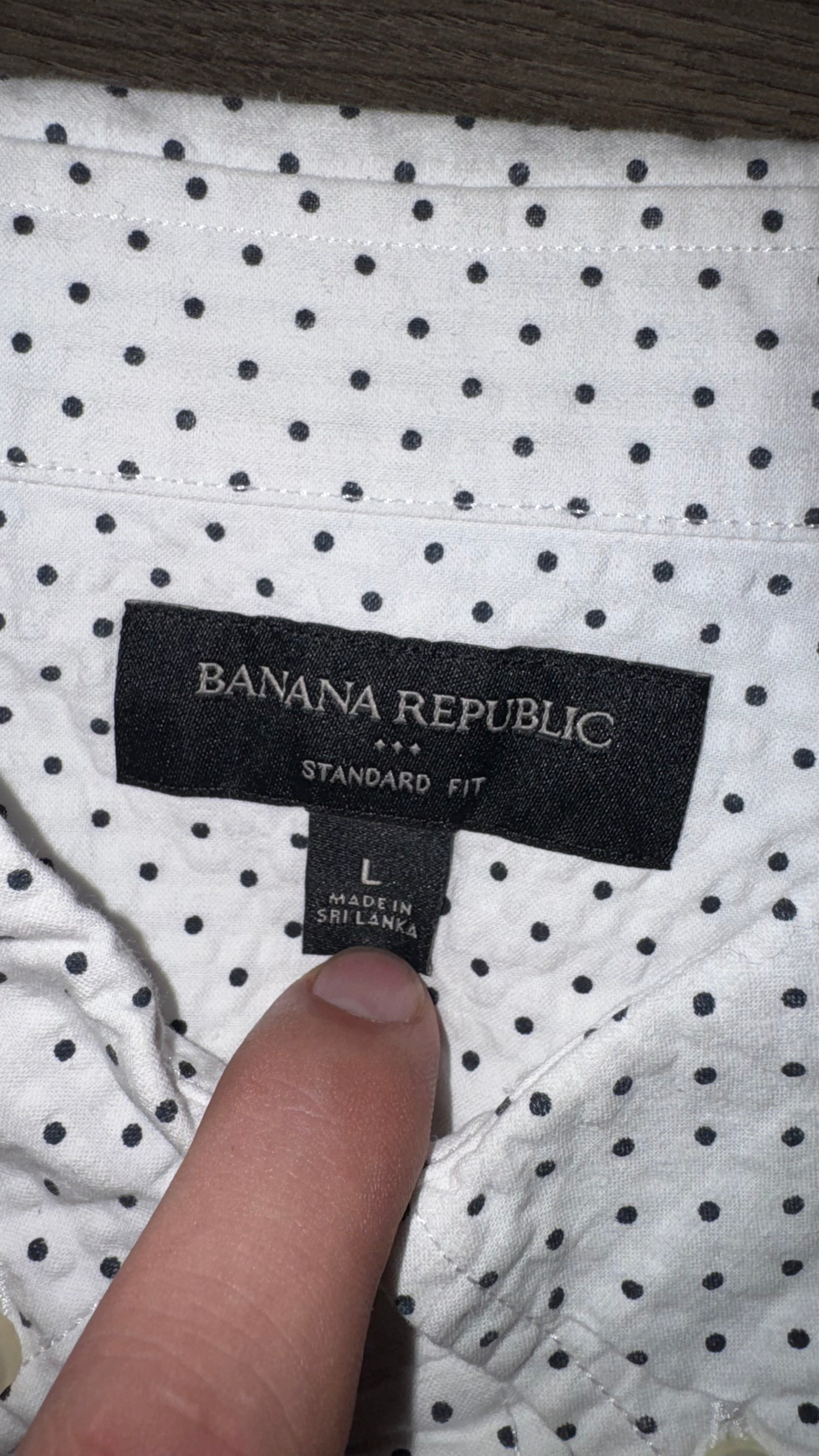 CAMISA BANANA REPUBLIC