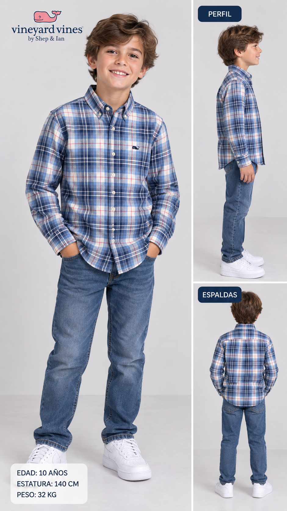CAMISA NIÑO VINEYARD VINES