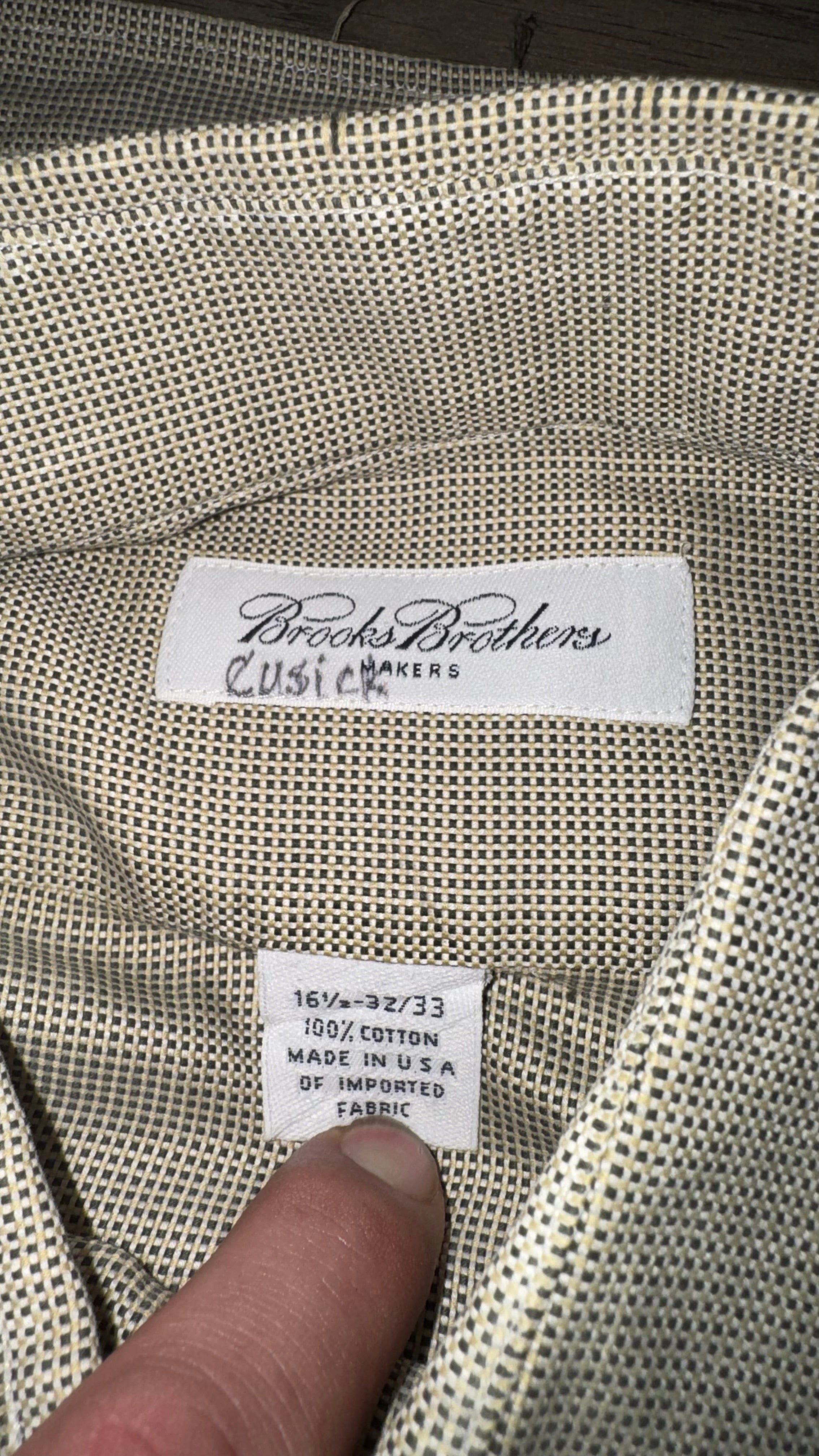 CAMISA BROOKS BROTHERS
