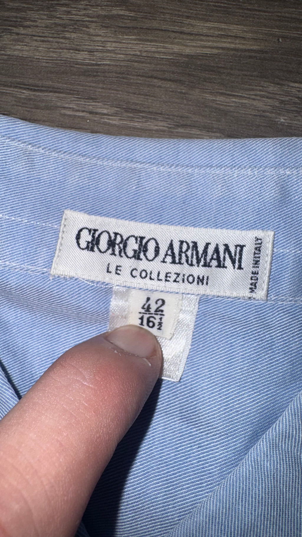 CAMISA GIORGIO ARMANI