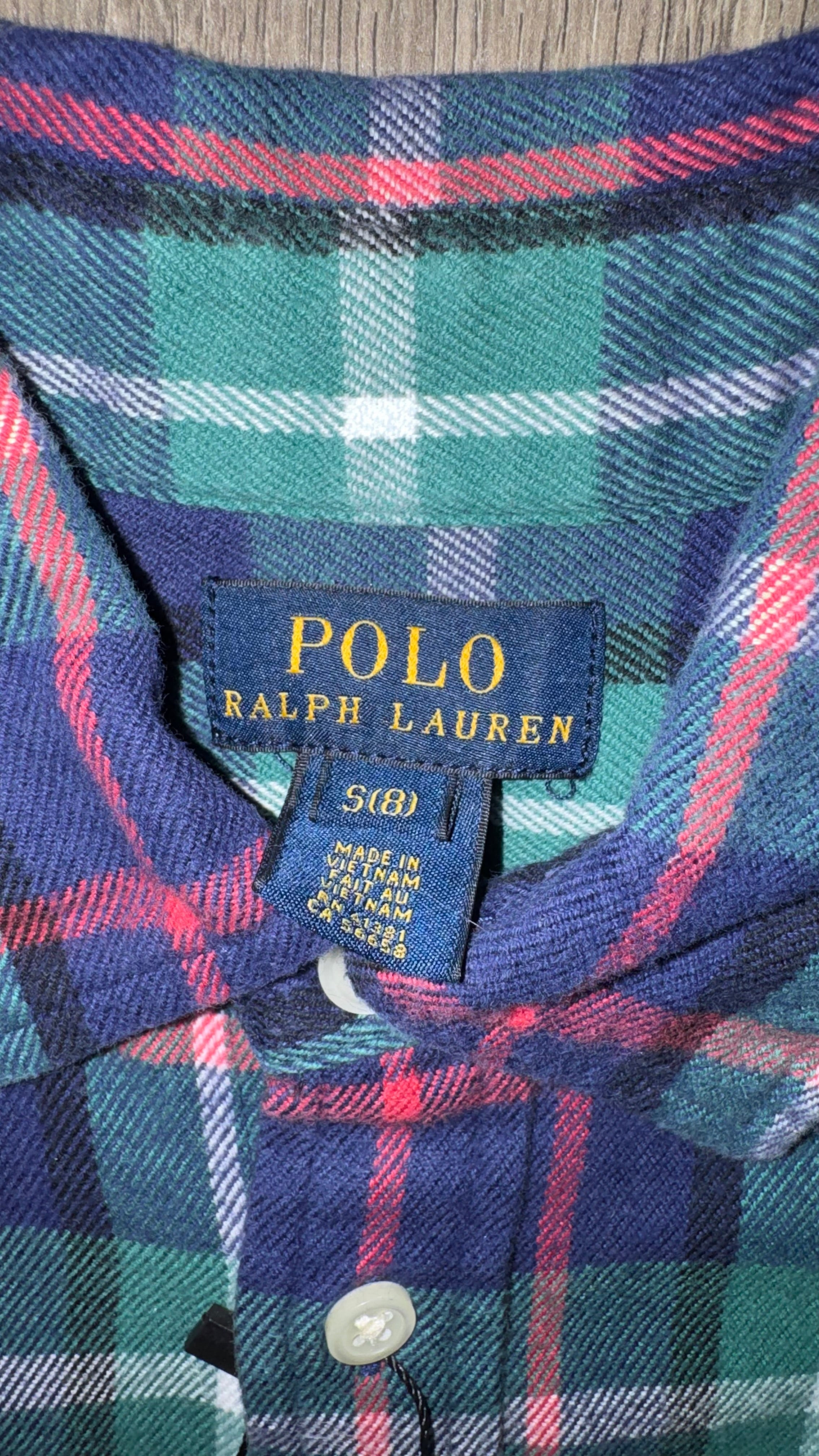 CAMISA NIÑO RALPH LAUREN
