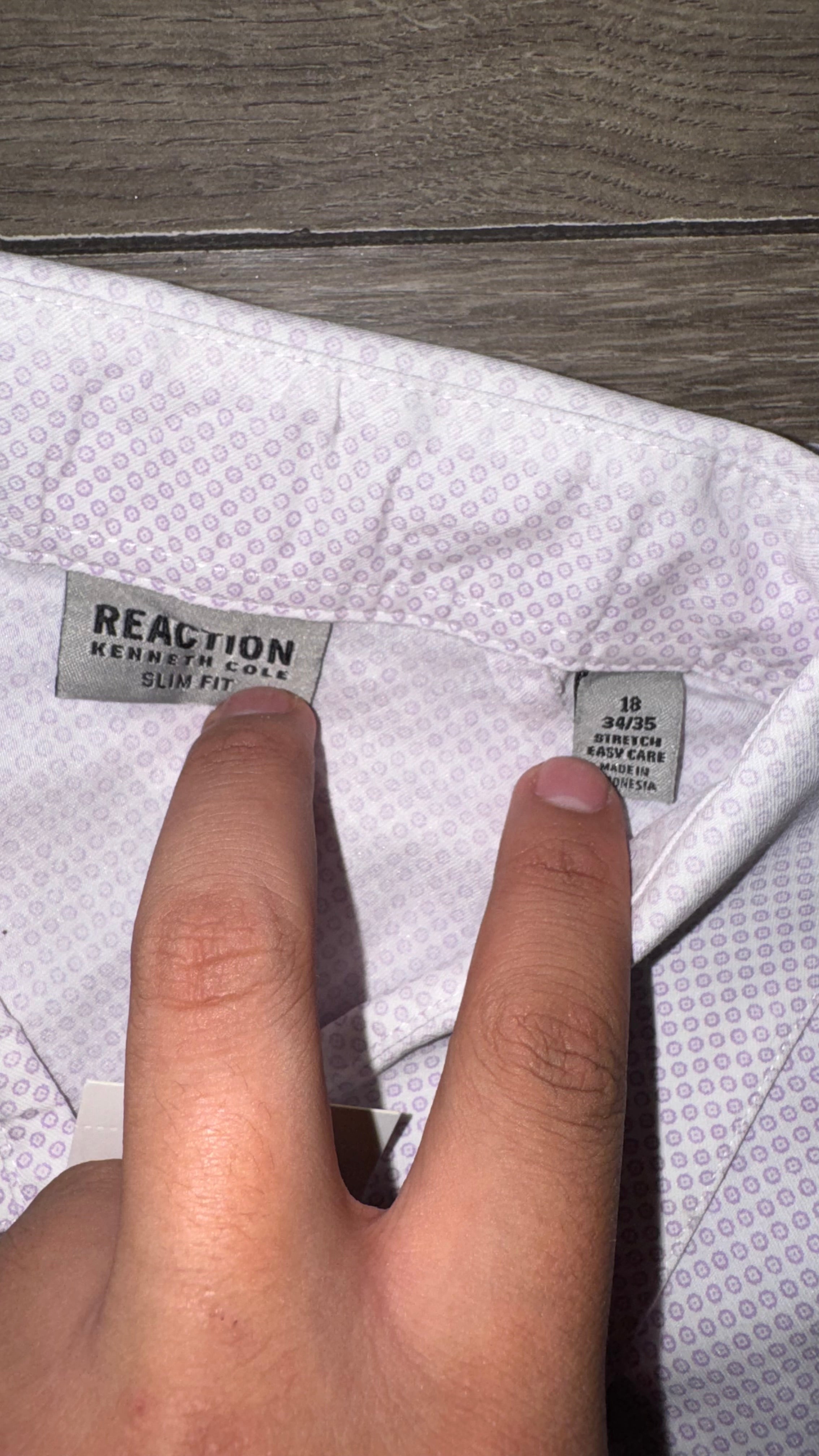 CAMISA KENNETH COLE
