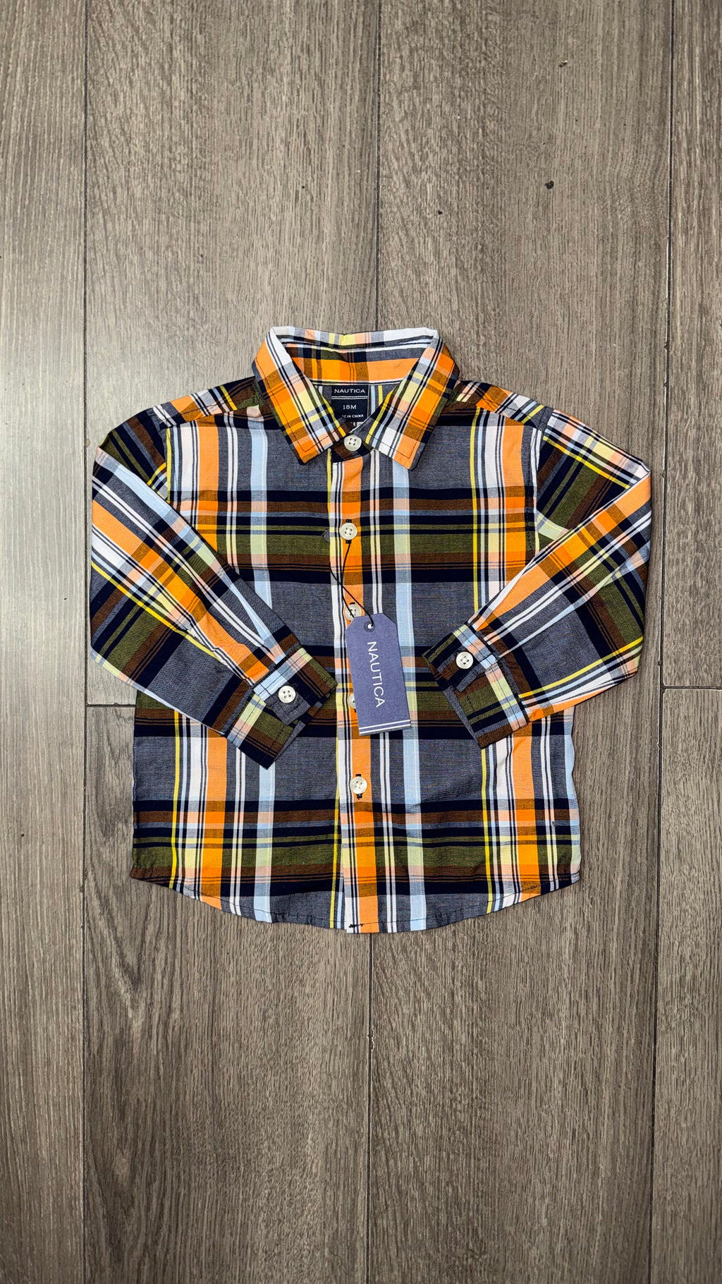 CAMISA NIÑO NÁUTICA