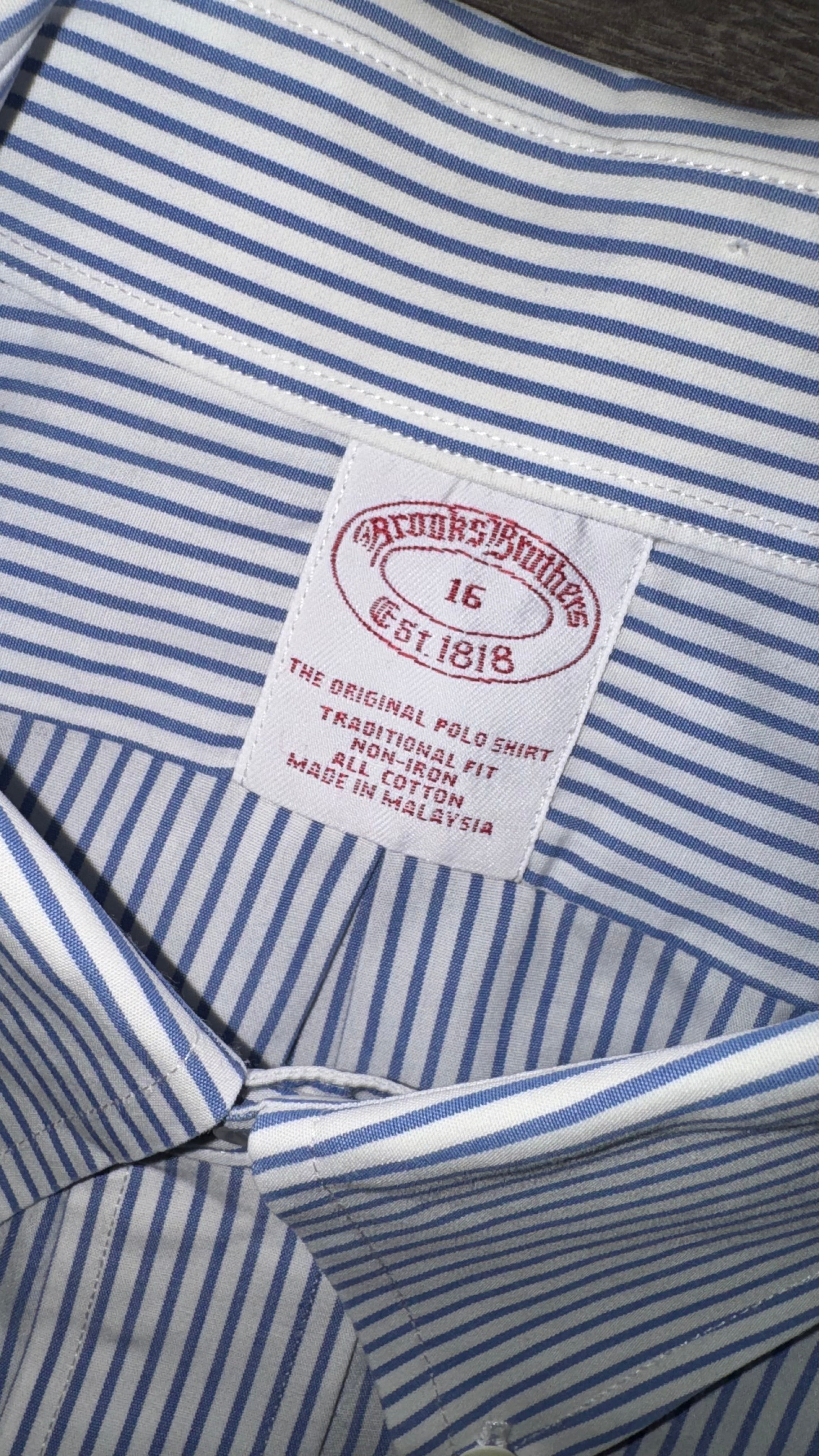 CAMISA BROOKS BROTHERS