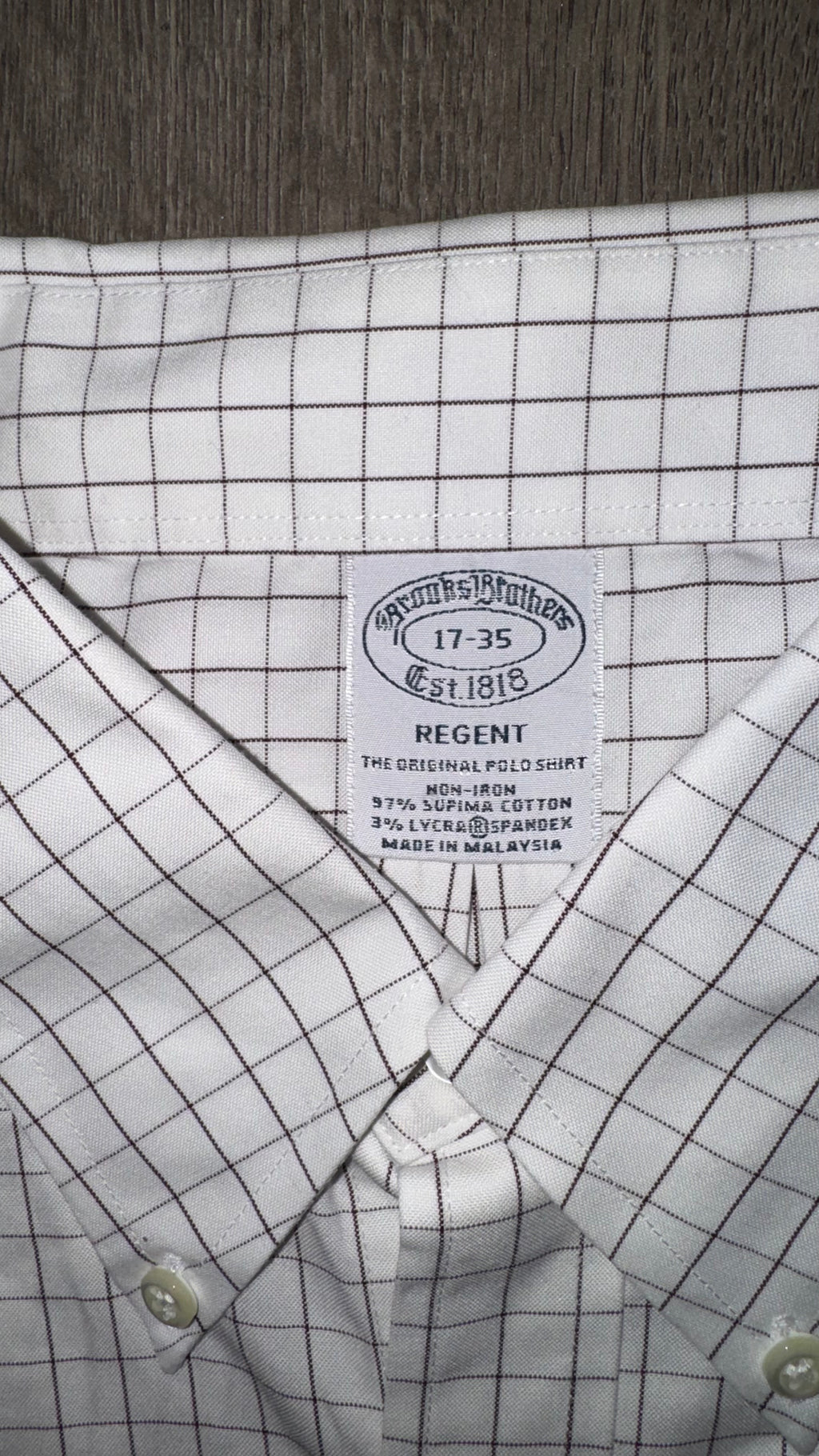 CAMISA BROOKS BROTHERS