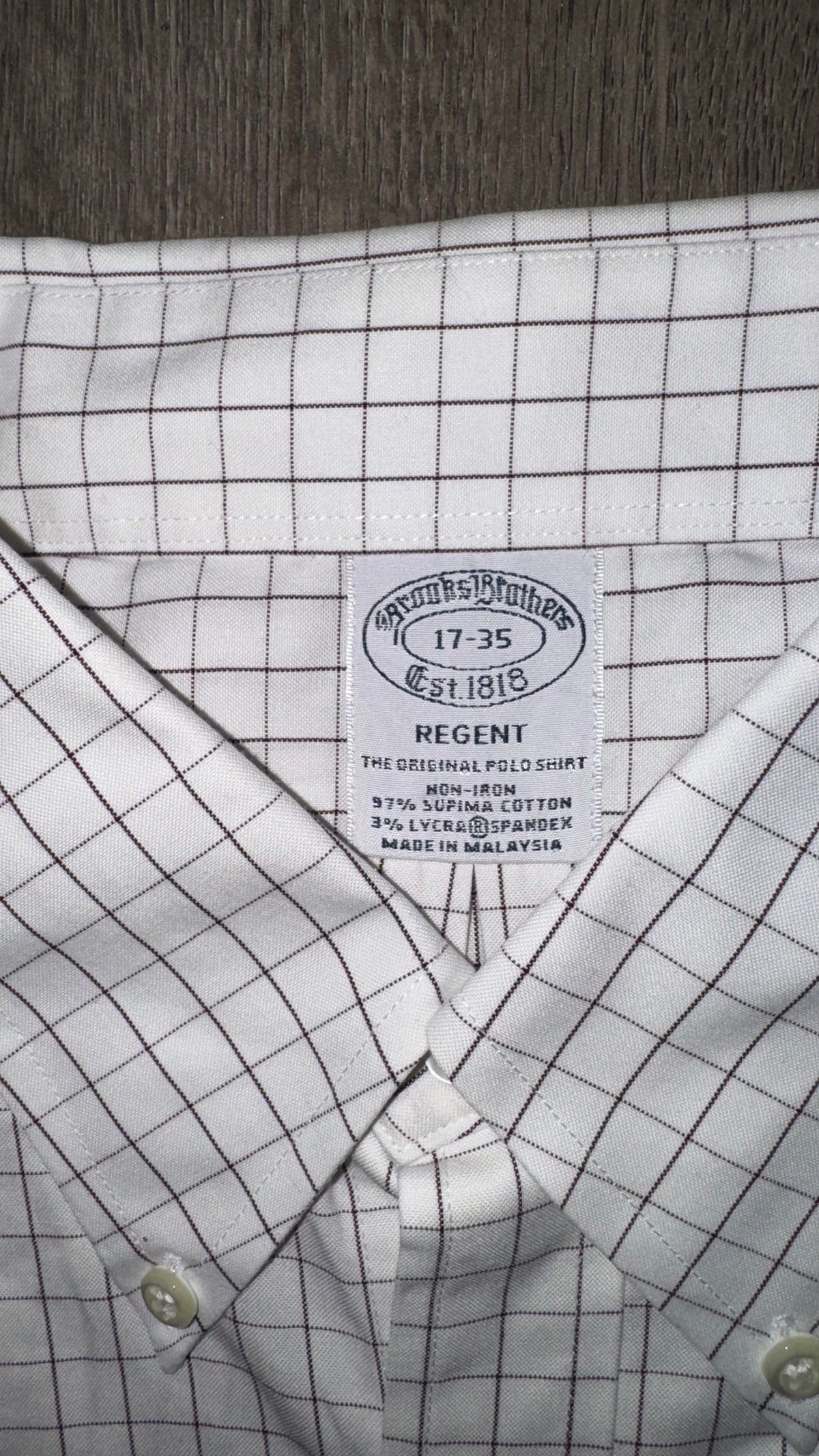 CAMISA BROOKS BROTHERS