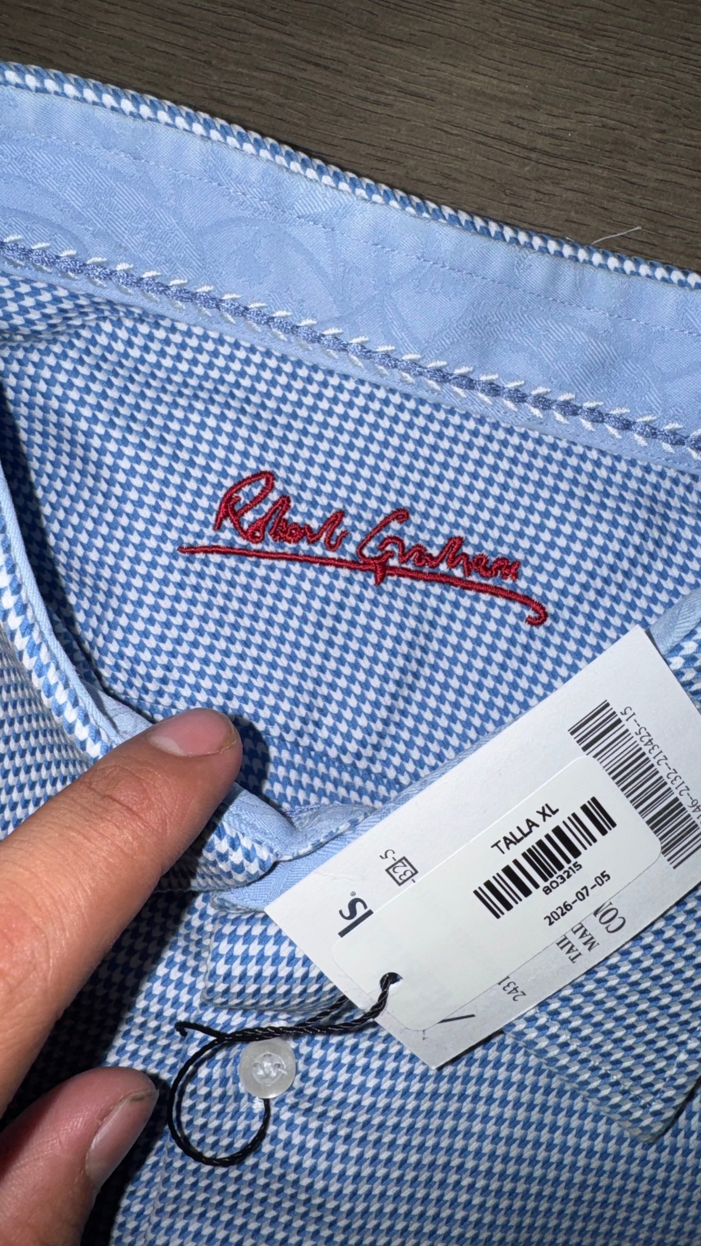CAMISA ROBERT GRAHAM