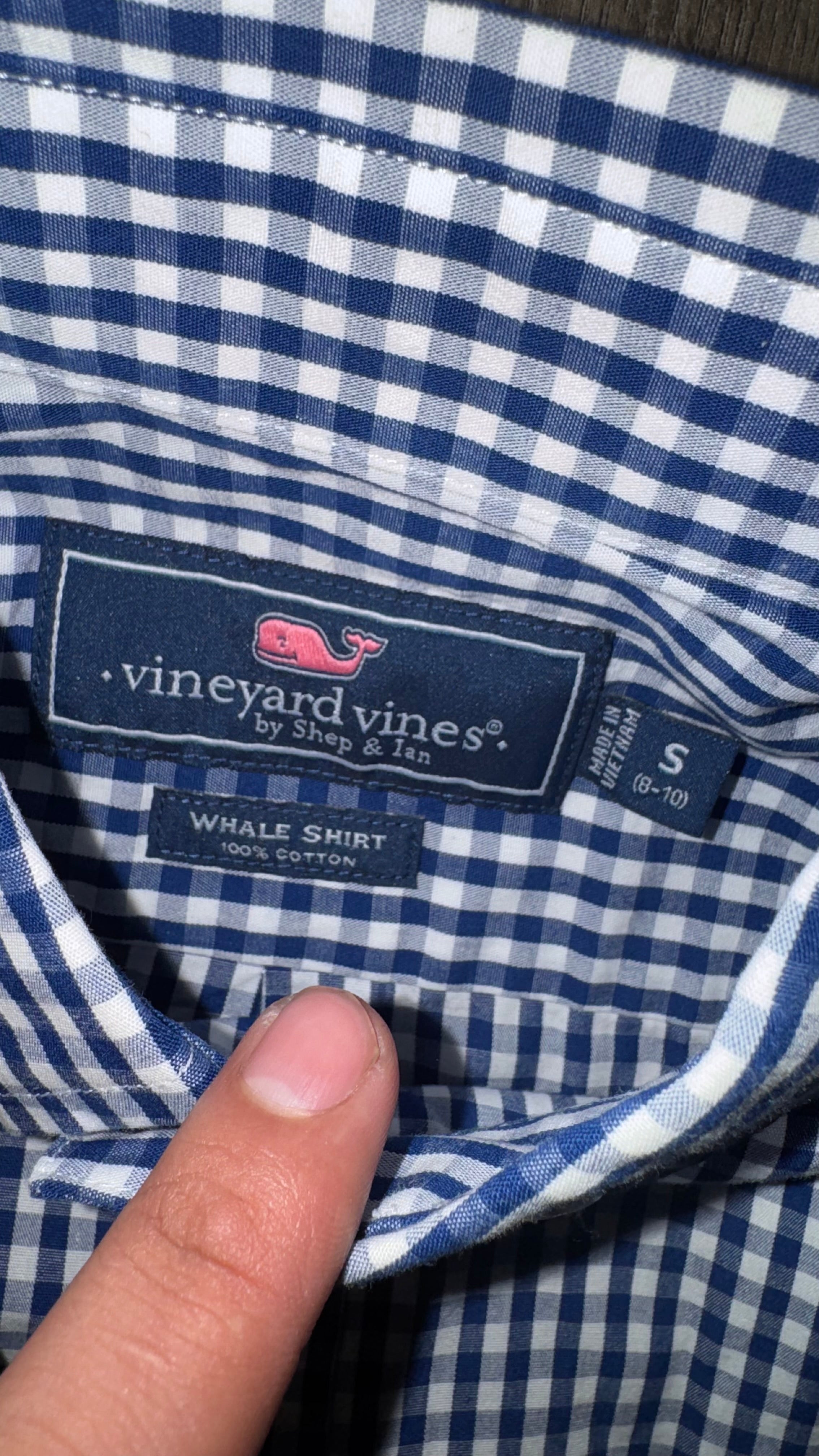 CAMISA NIÑO VINEYARD VINES